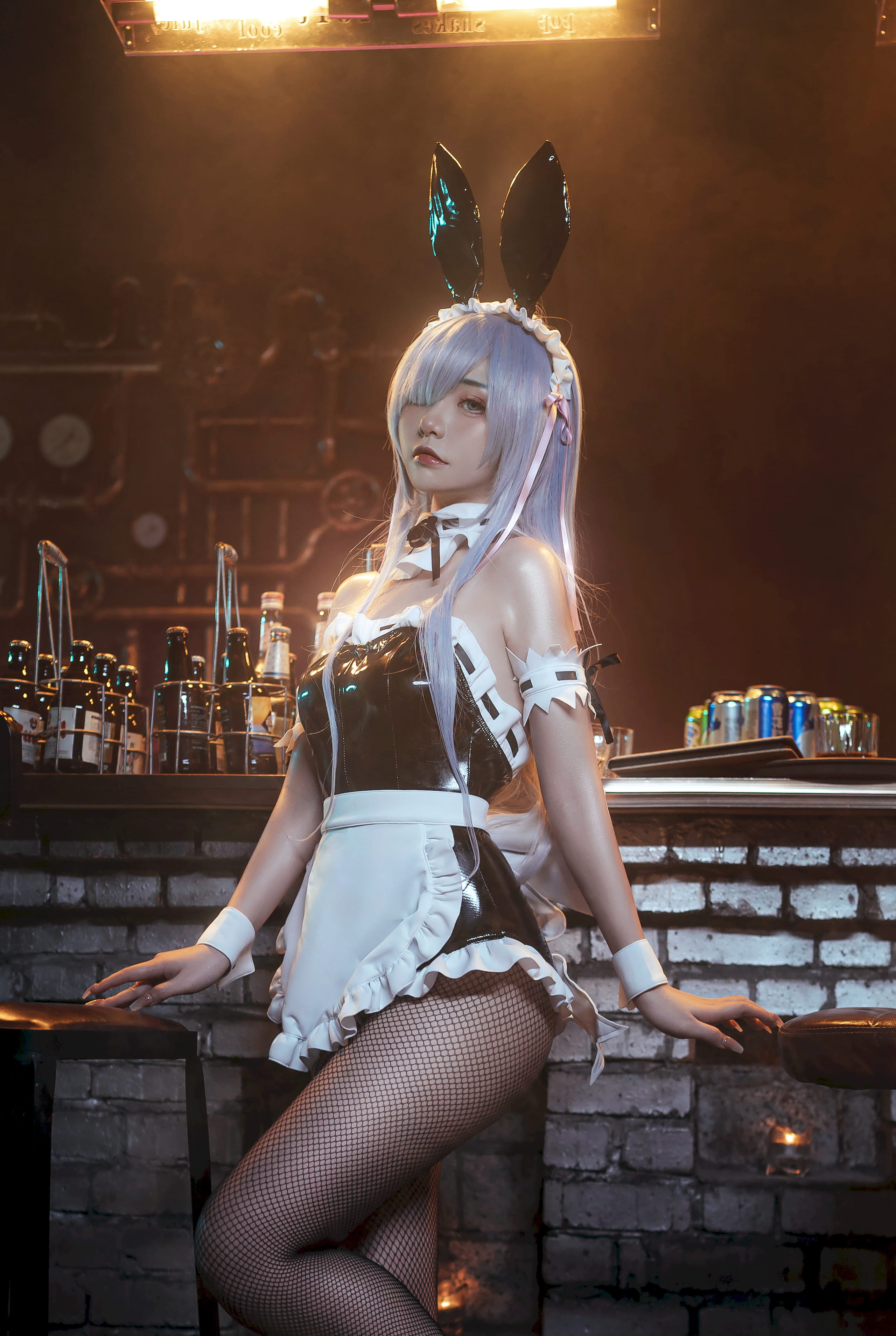 คอสเพลย์ Nekokoyoshi Miao Xiaoji Re Zero Nightlife