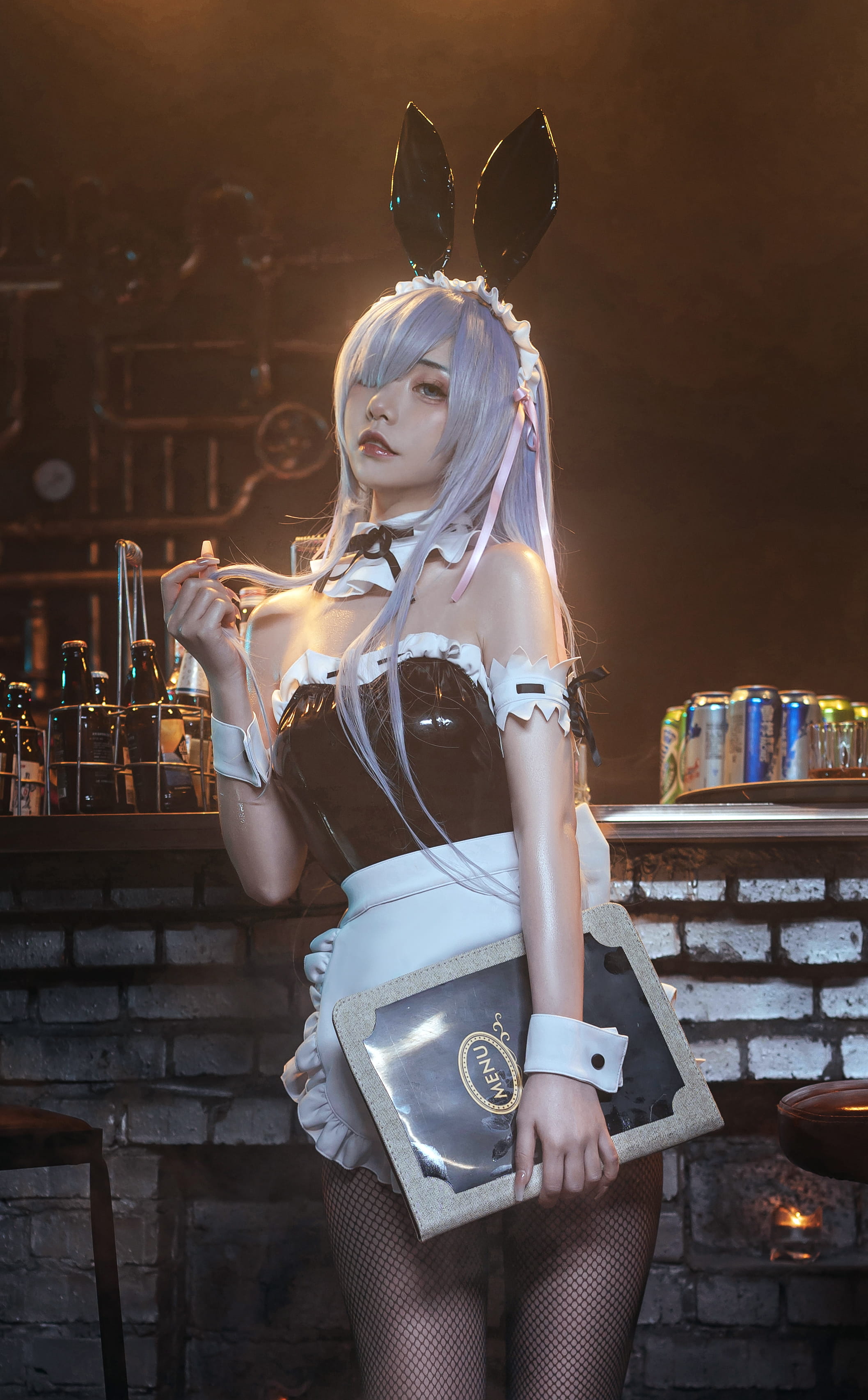 คอสเพลย์ Nekokoyoshi Miao Xiaoji Re Zero Nightlife