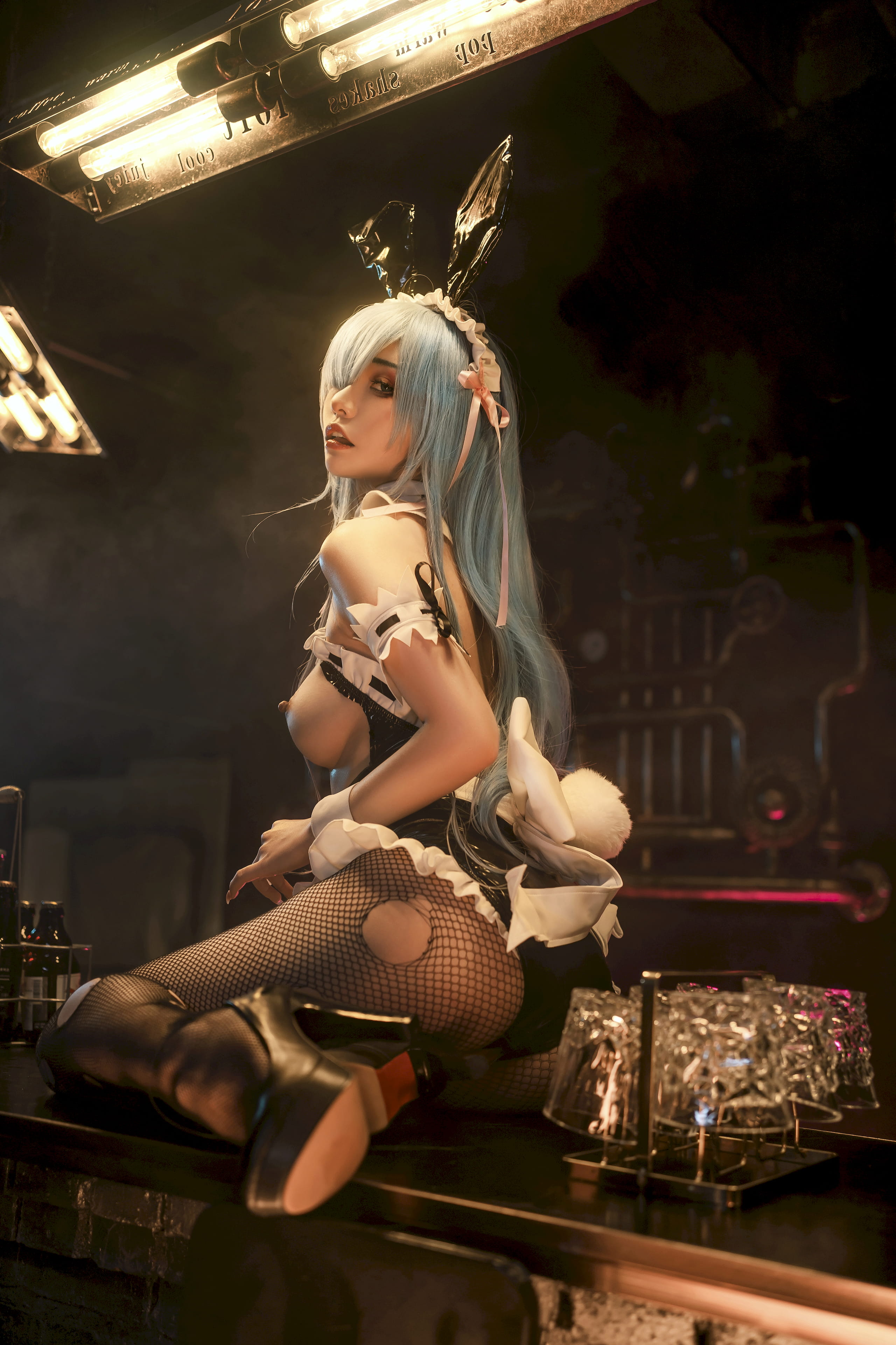 Nekokoyoshi Miao Xiaoji Re:Zero 夜生活Cosplay