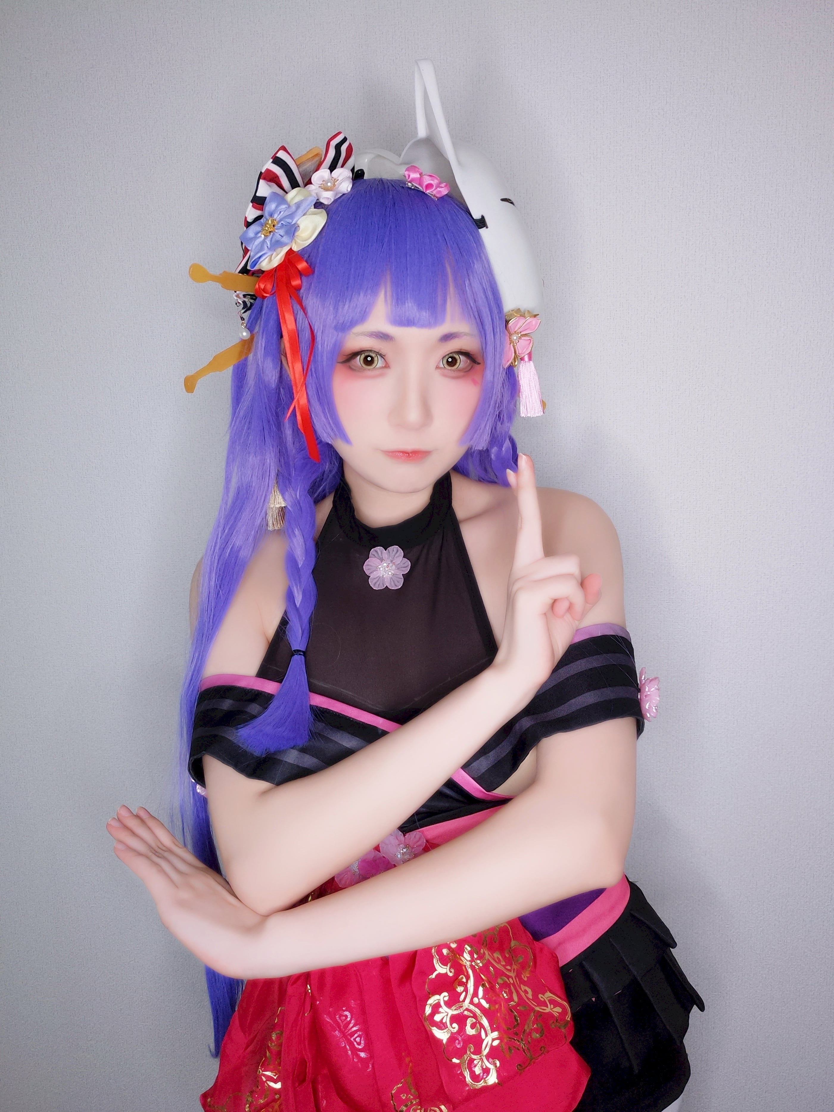 Yuki亭] 阿梓は小さい頃からとても可愛いコスプレ