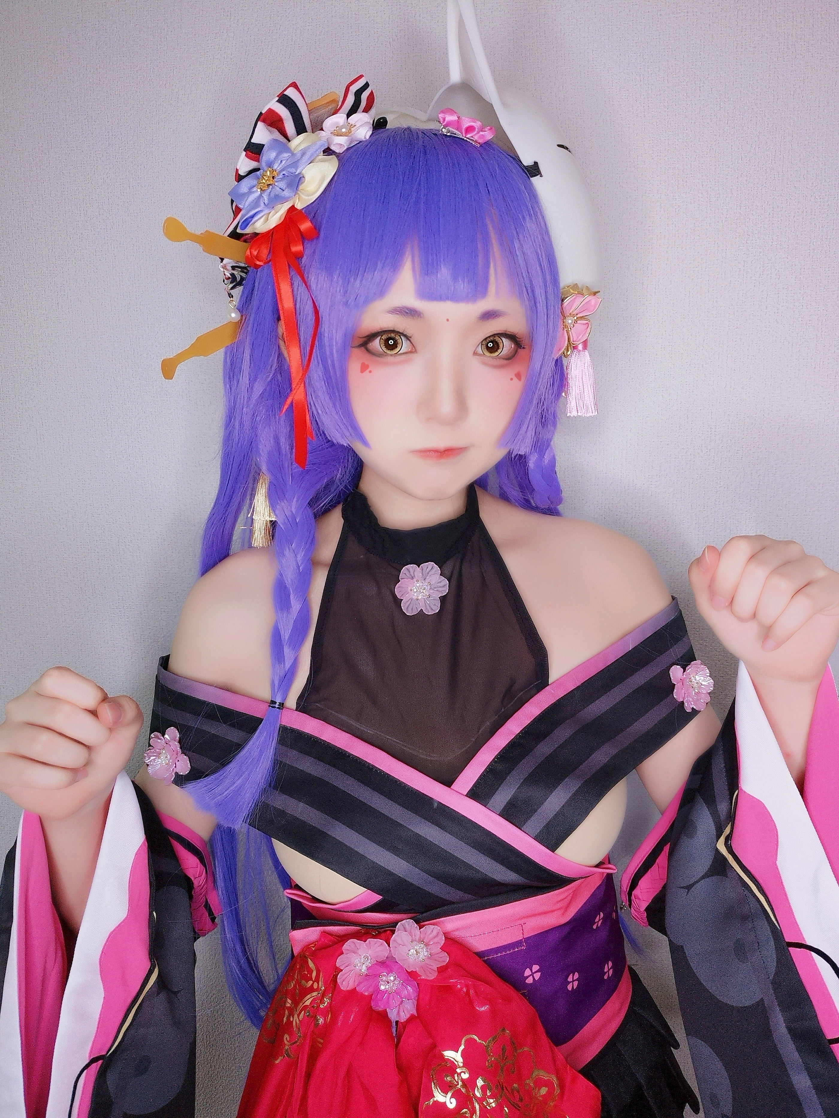 Yuki亭] 阿梓は小さい頃からとても可愛いコスプレ