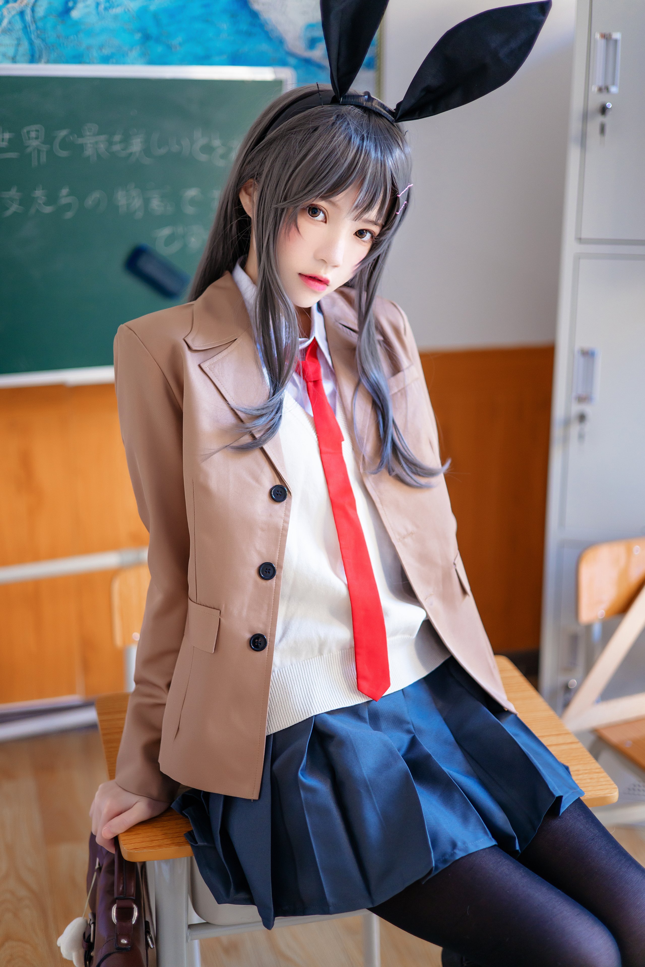 Hootle桜桃喵 - 麻衣学姐制服