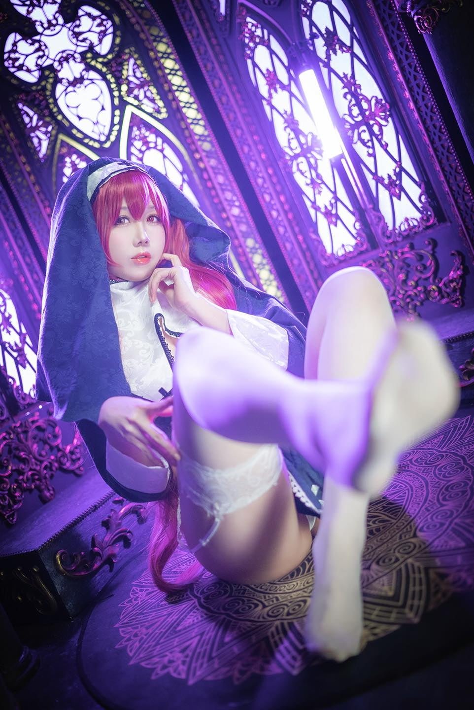 Cosplayer Hồng Kông Coser Hisui đang diễn ra Spy x Family