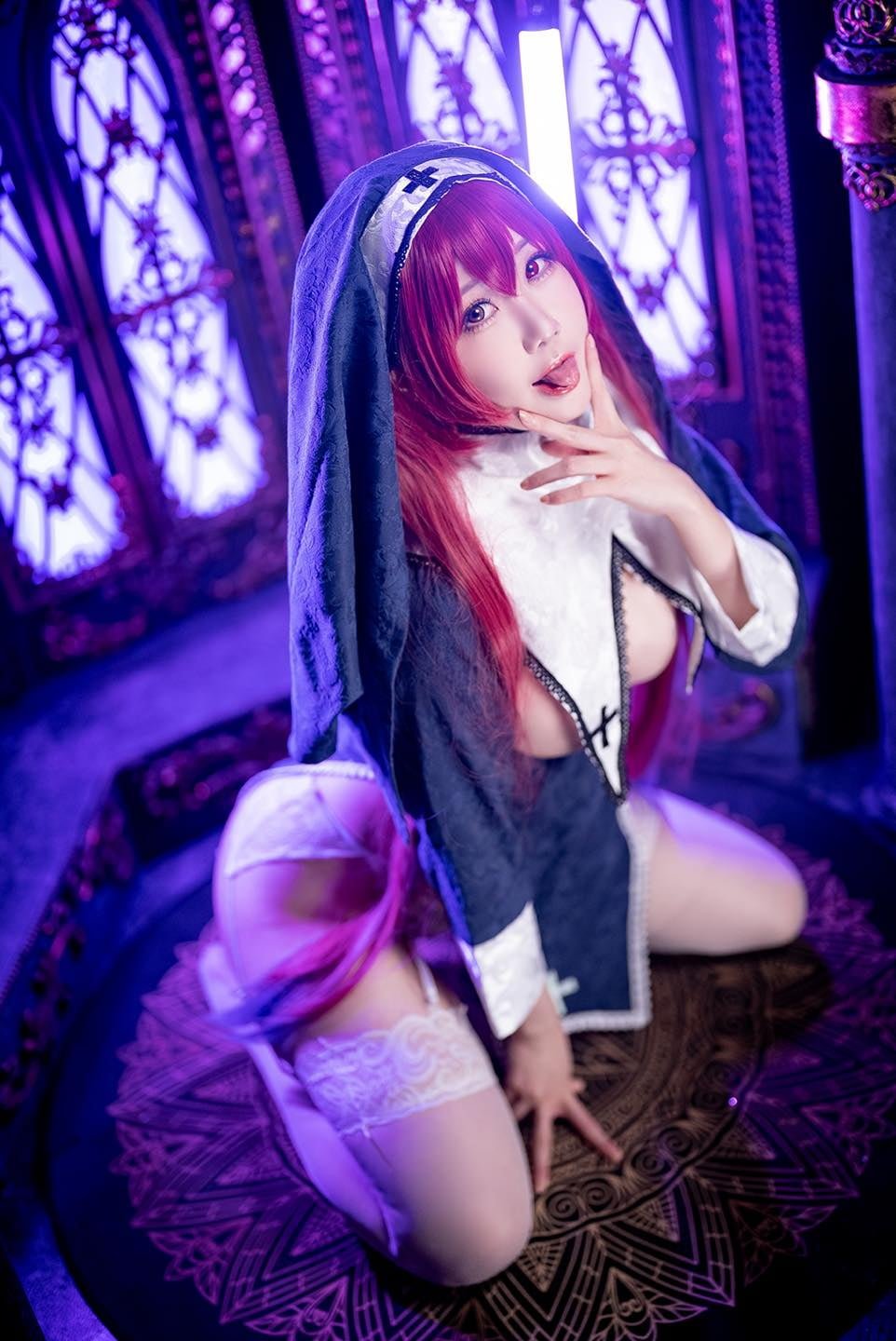 Cosplayer Hồng Kông Coser Hisui đang diễn ra Spy x Family