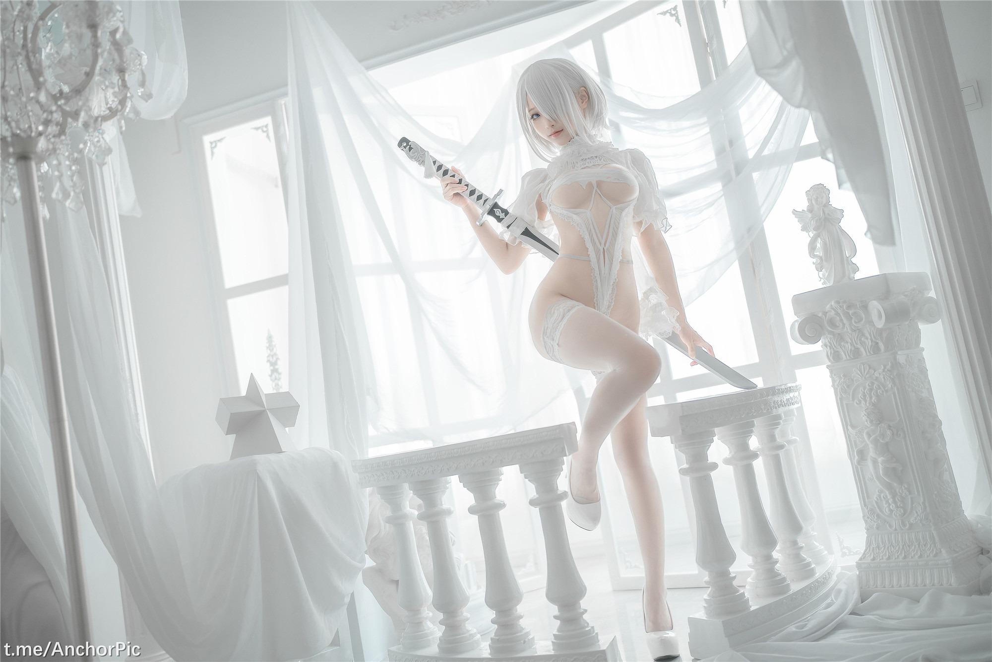 Chun Momo - 2B Áo cưới trắng 60P