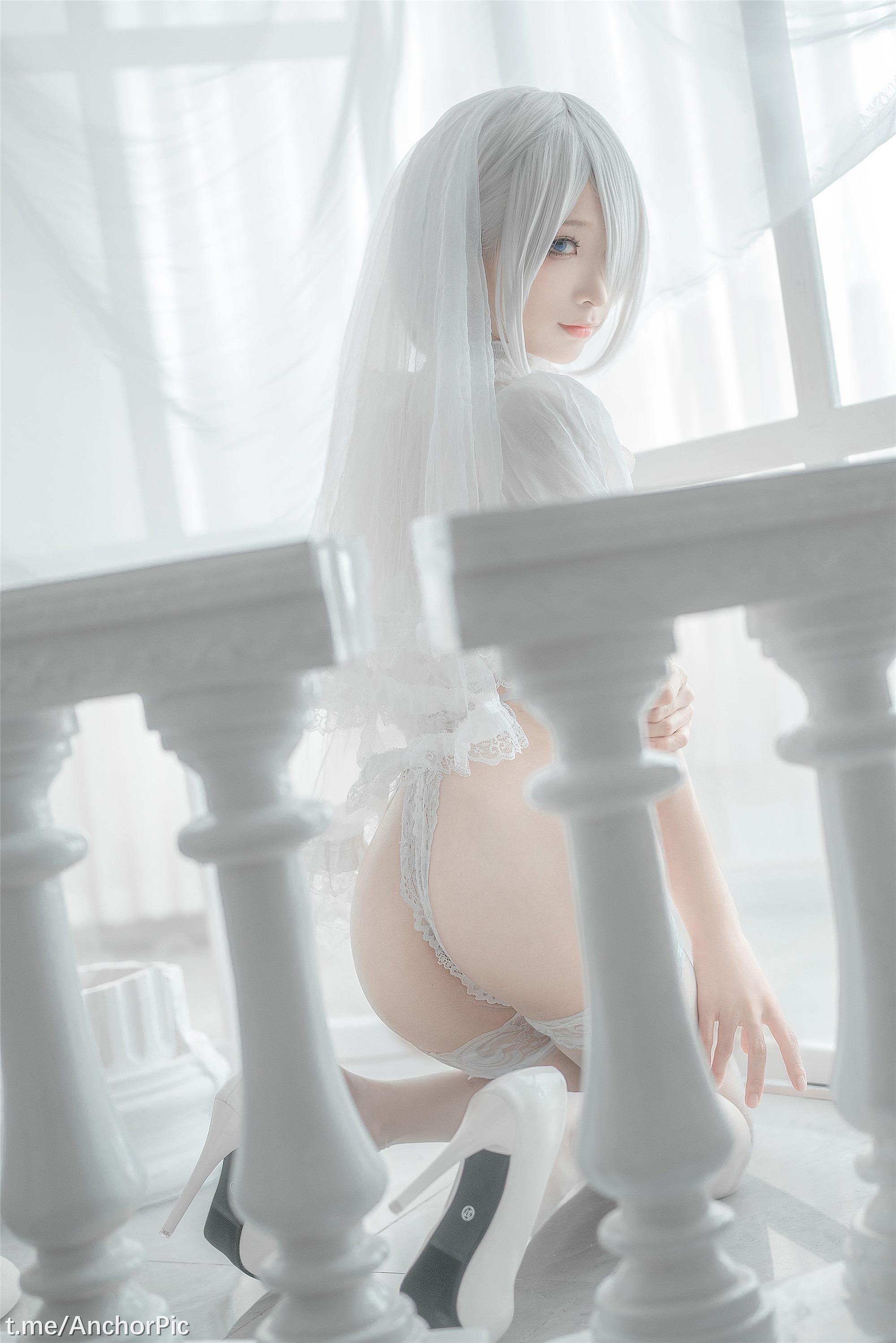Chun Momo - 2B Áo cưới trắng 60P