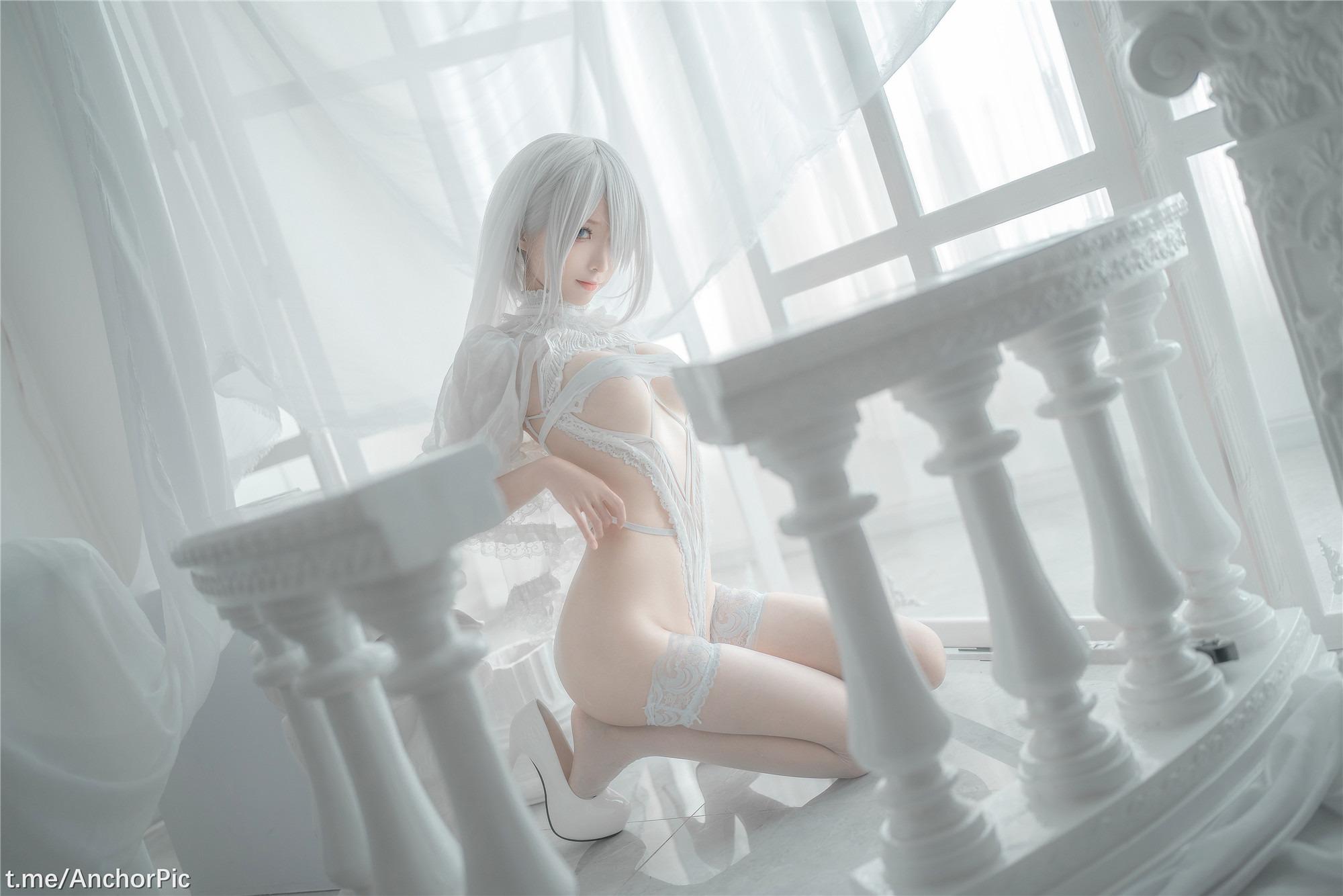 Chun Momo - 2B Áo cưới trắng 60P