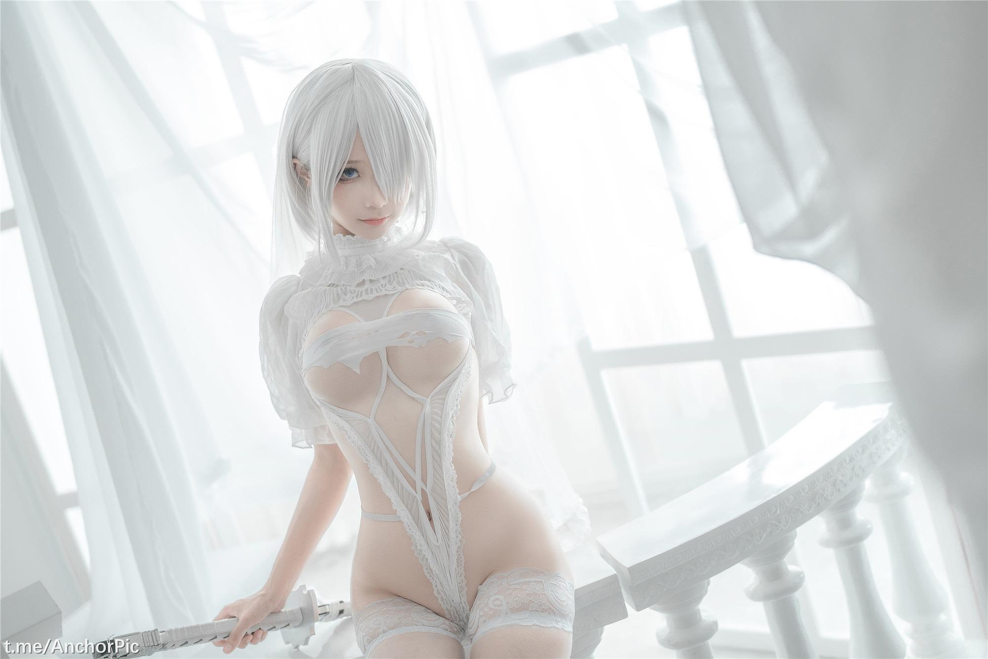 Chun Momo - 2B Áo cưới trắng 60P