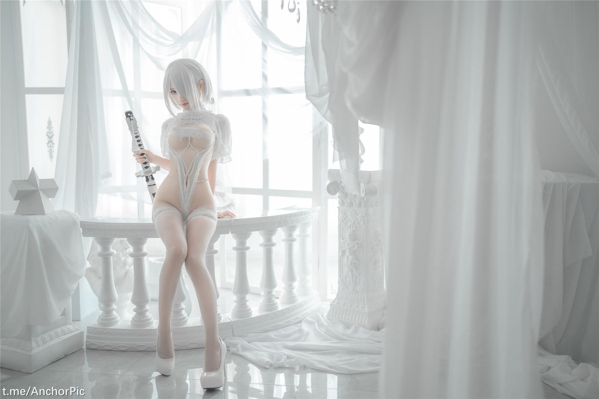 Chun Momo - 2B Áo cưới trắng 60P
