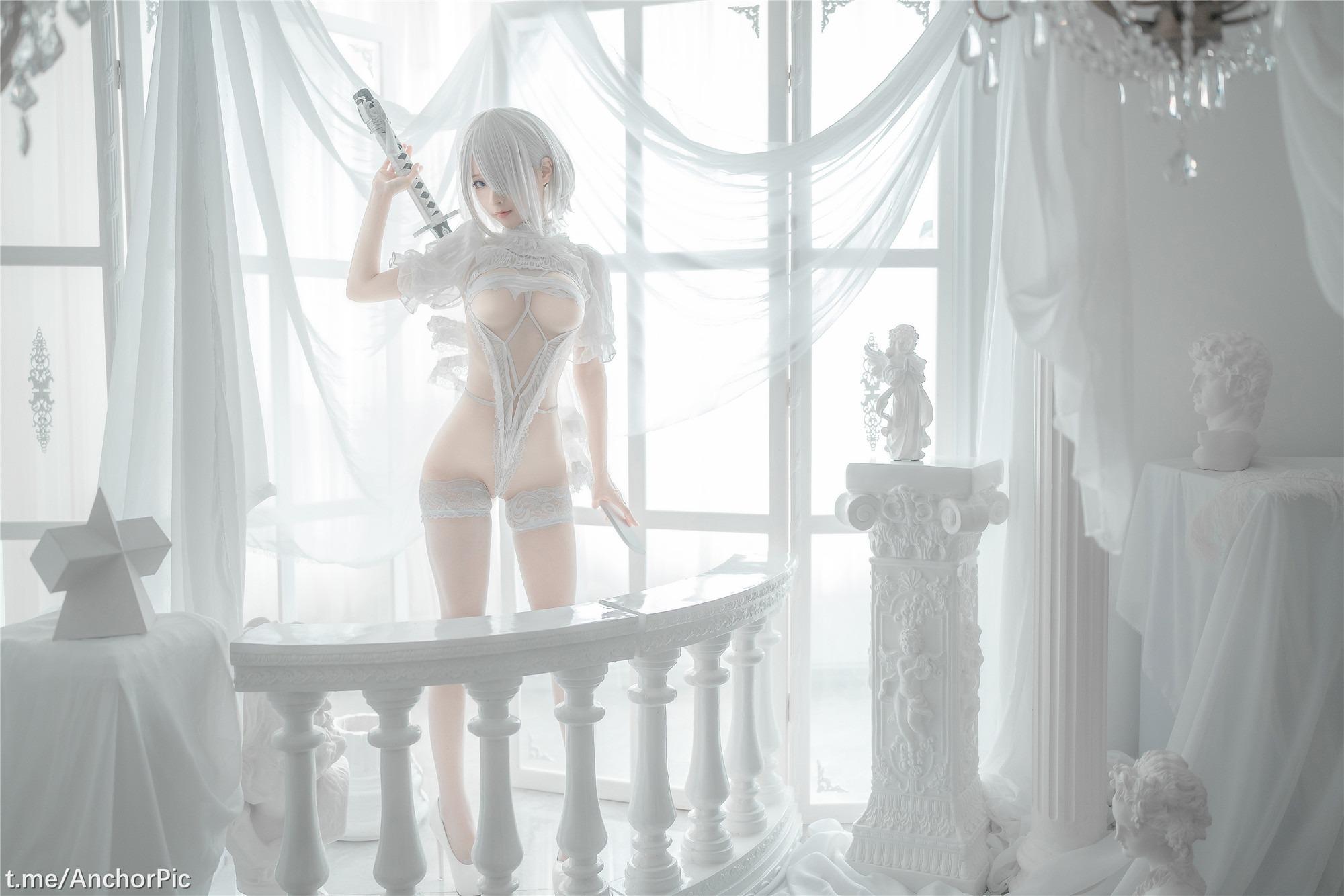 Chun Momo - 2B Áo cưới trắng 60P