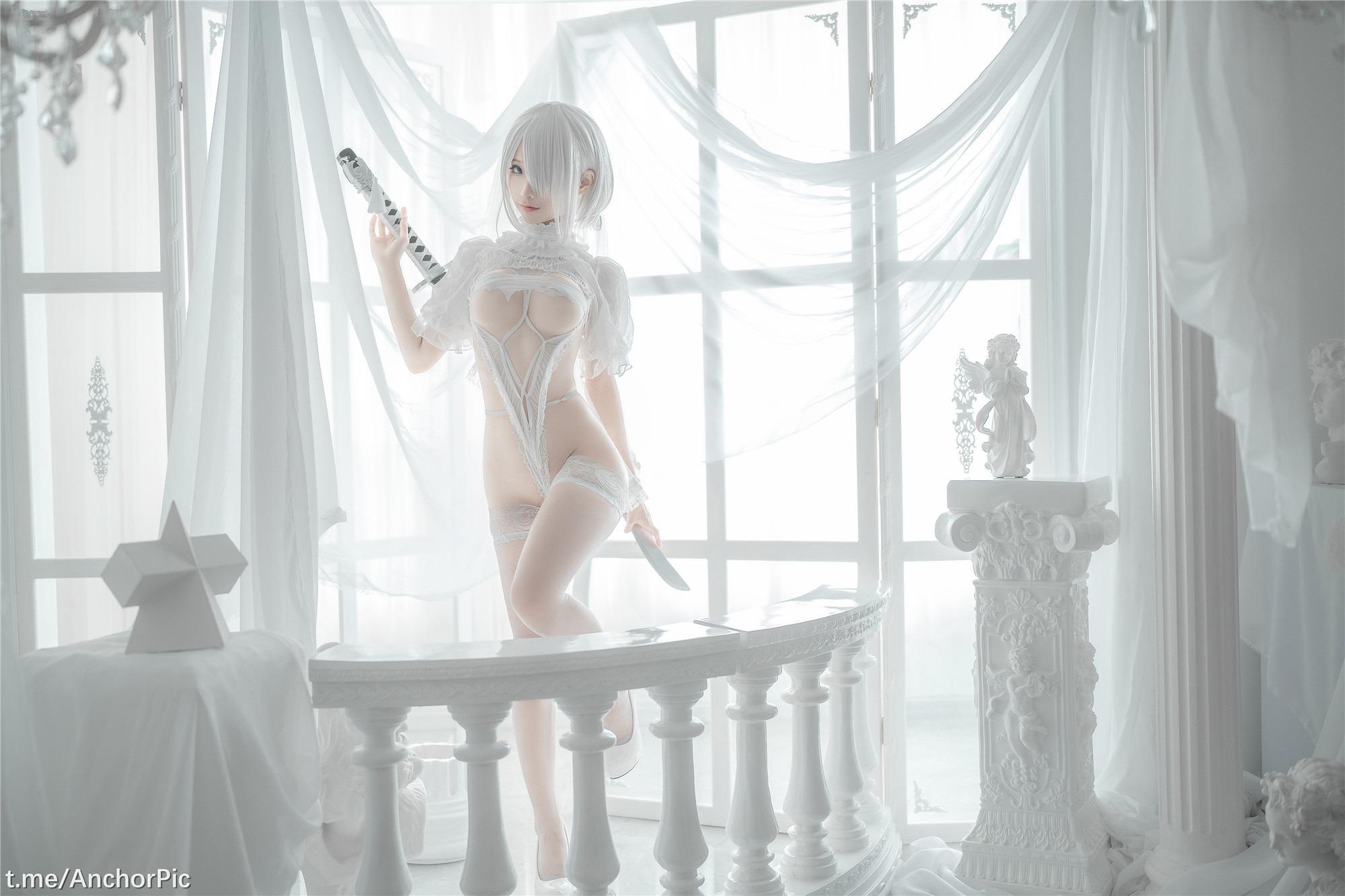 Chun Momo - 2B Áo cưới trắng 60P