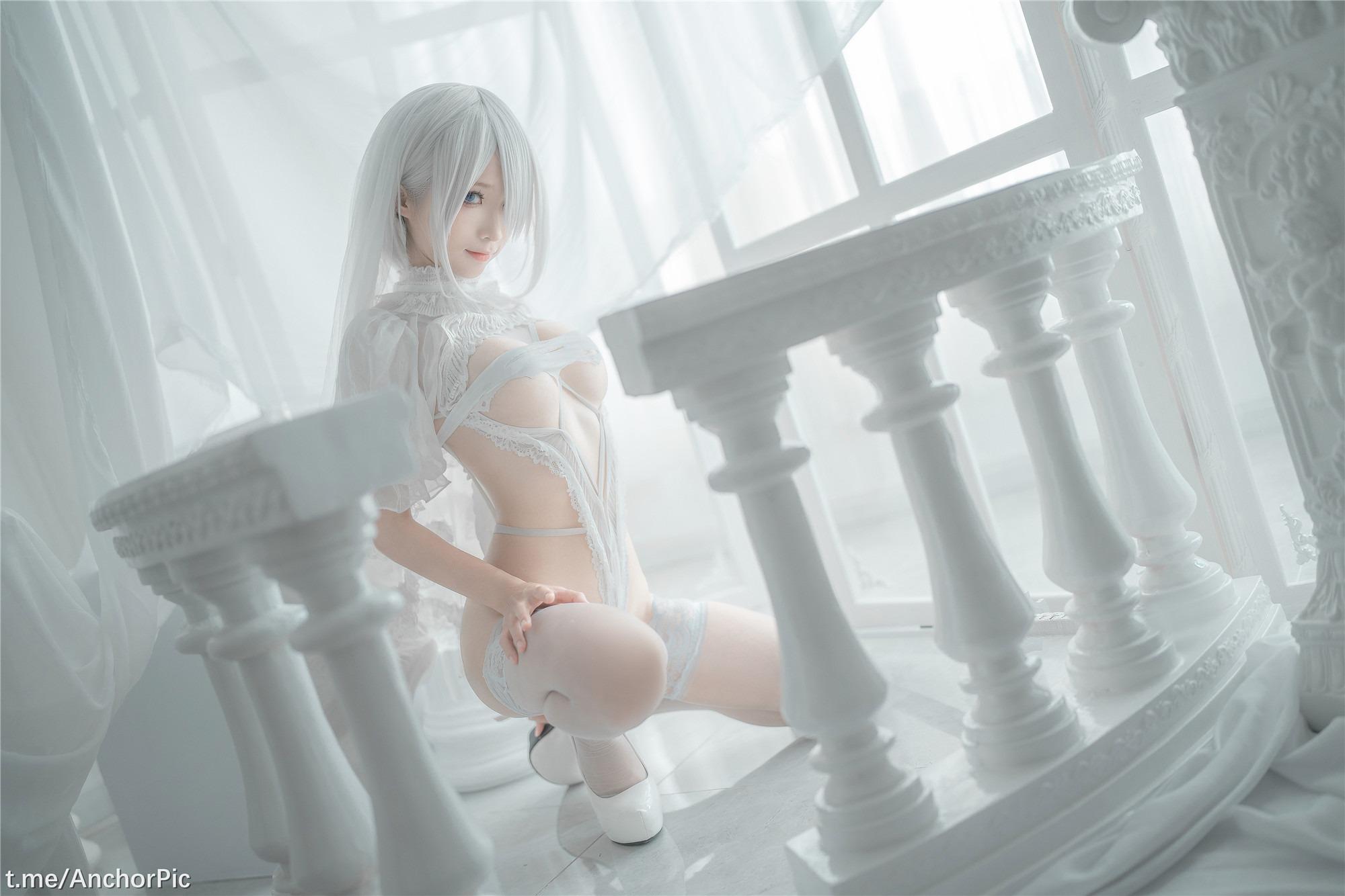 Chun Momo - 2B Áo cưới trắng 60P