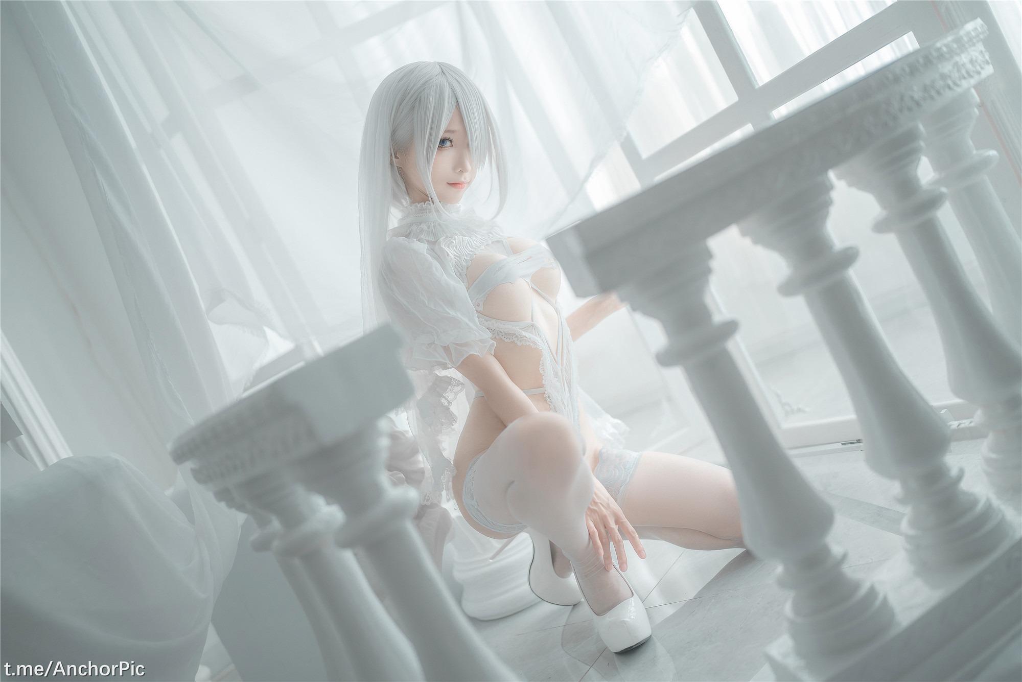 Chun Momo - 2B Áo cưới trắng 60P