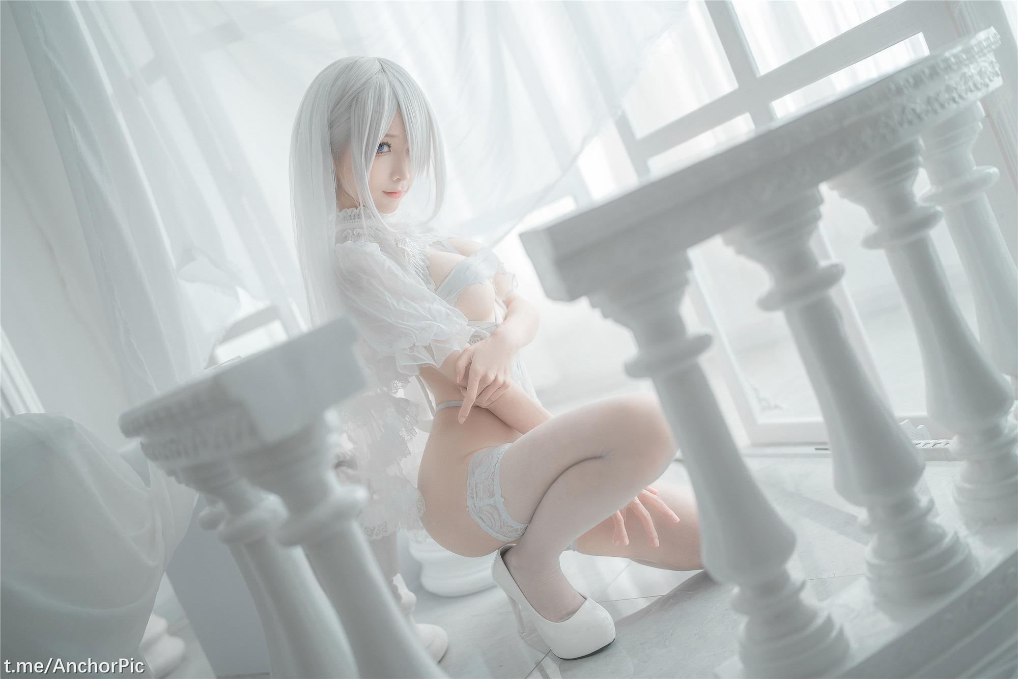 Chun Momo - 2B Áo cưới trắng 60P
