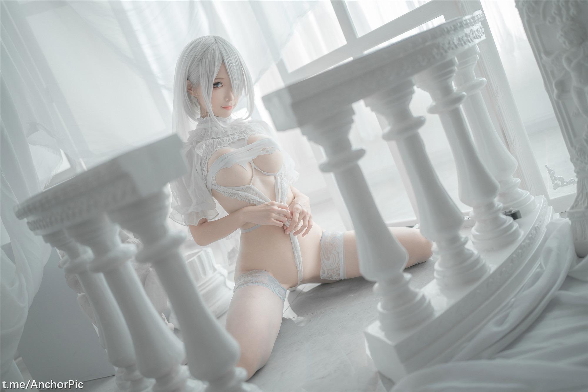 Chun Momo - 2B Áo cưới trắng 60P
