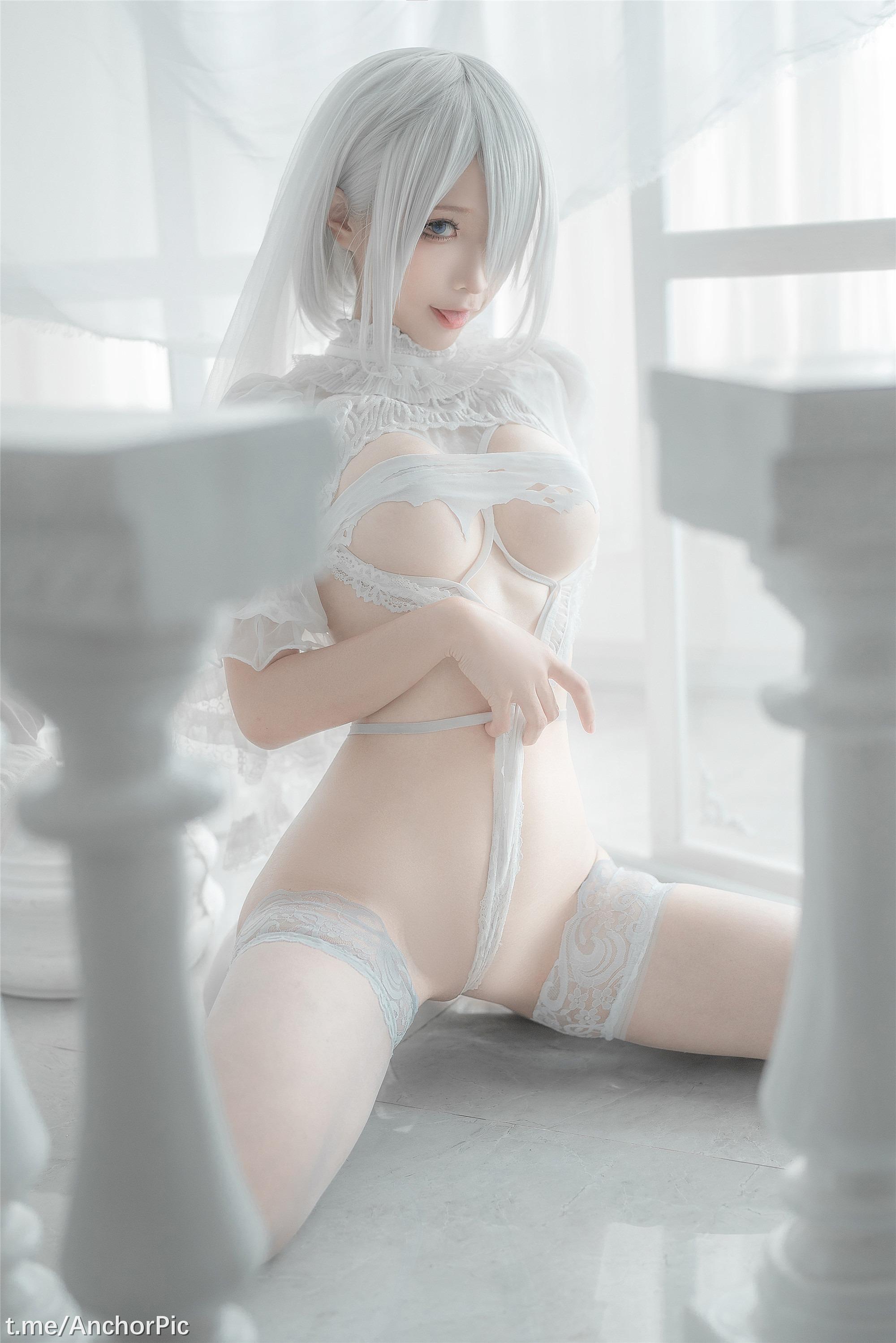 Chun Momo - 2B Áo cưới trắng 60P