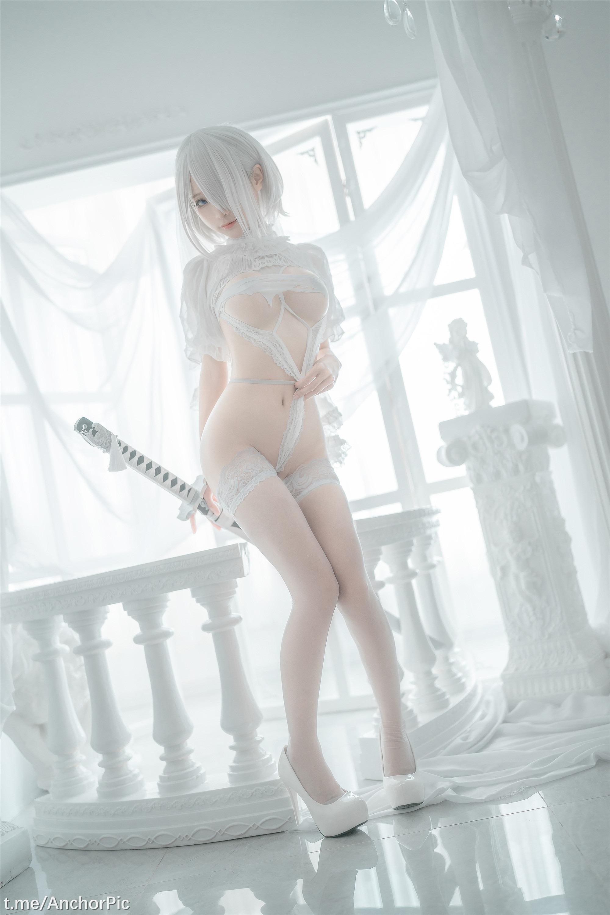Chun Momo - 2B Áo cưới trắng 60P