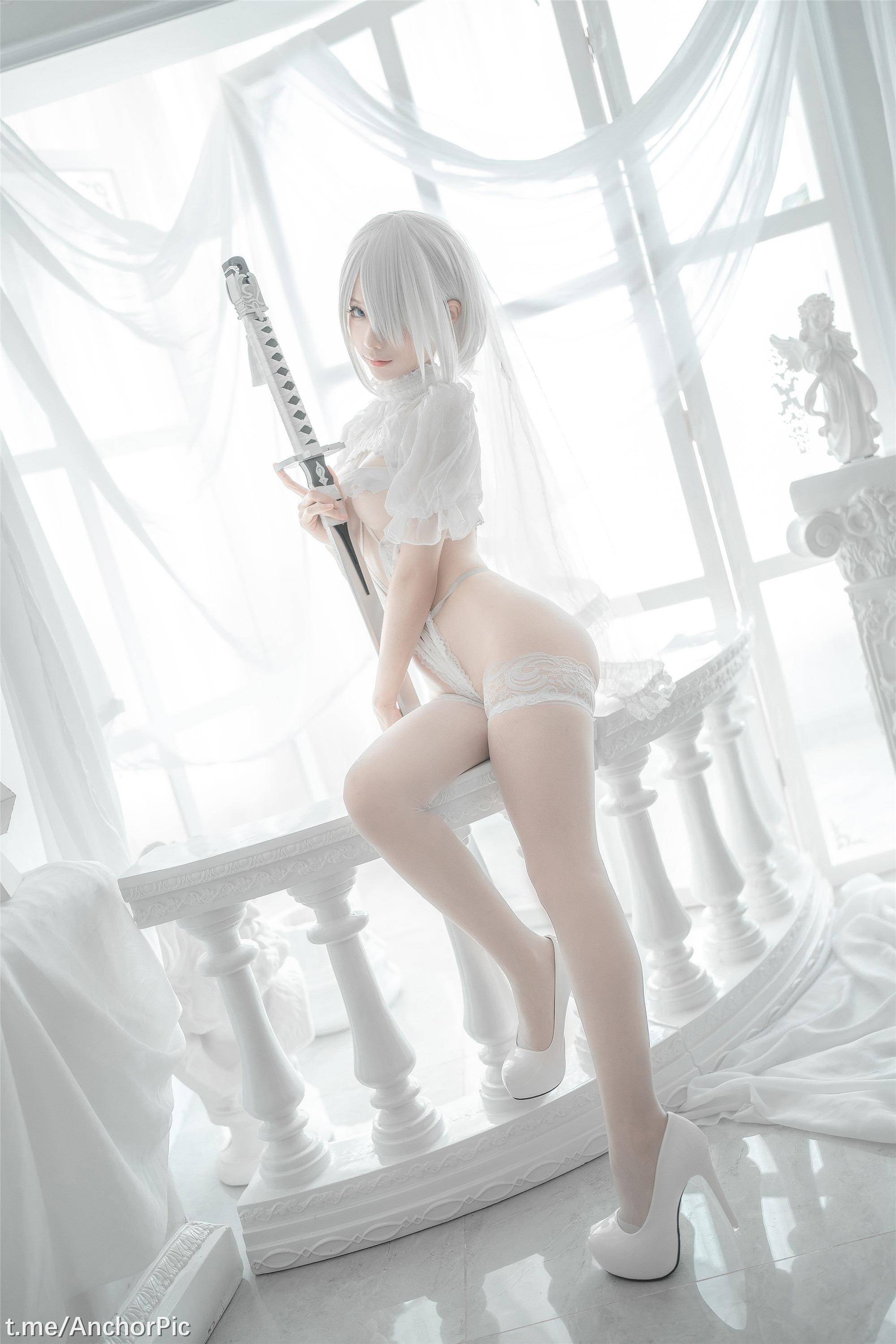 Chun Momo - 2B Áo cưới trắng 60P