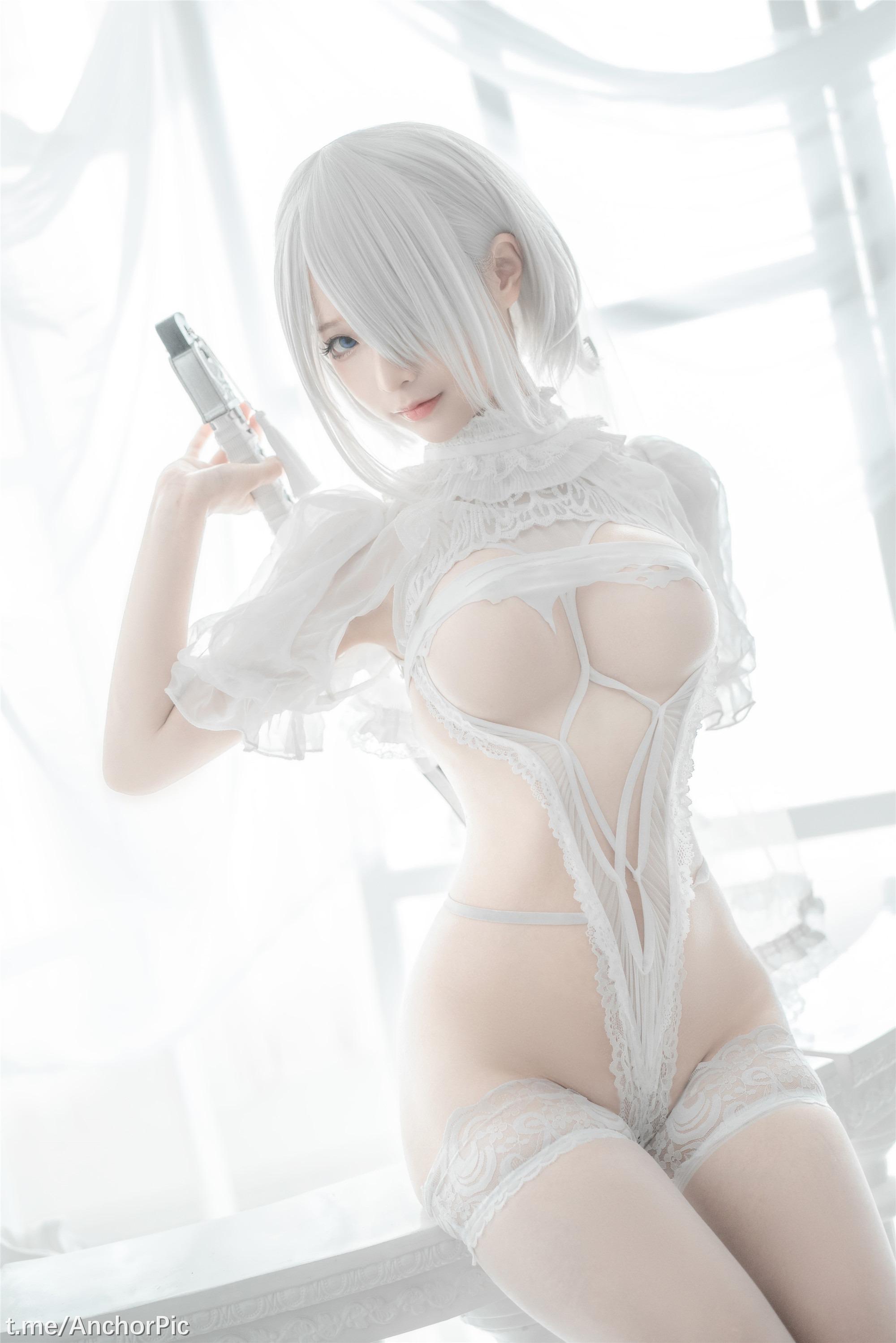 Chun Momo - 2B Áo cưới trắng 60P