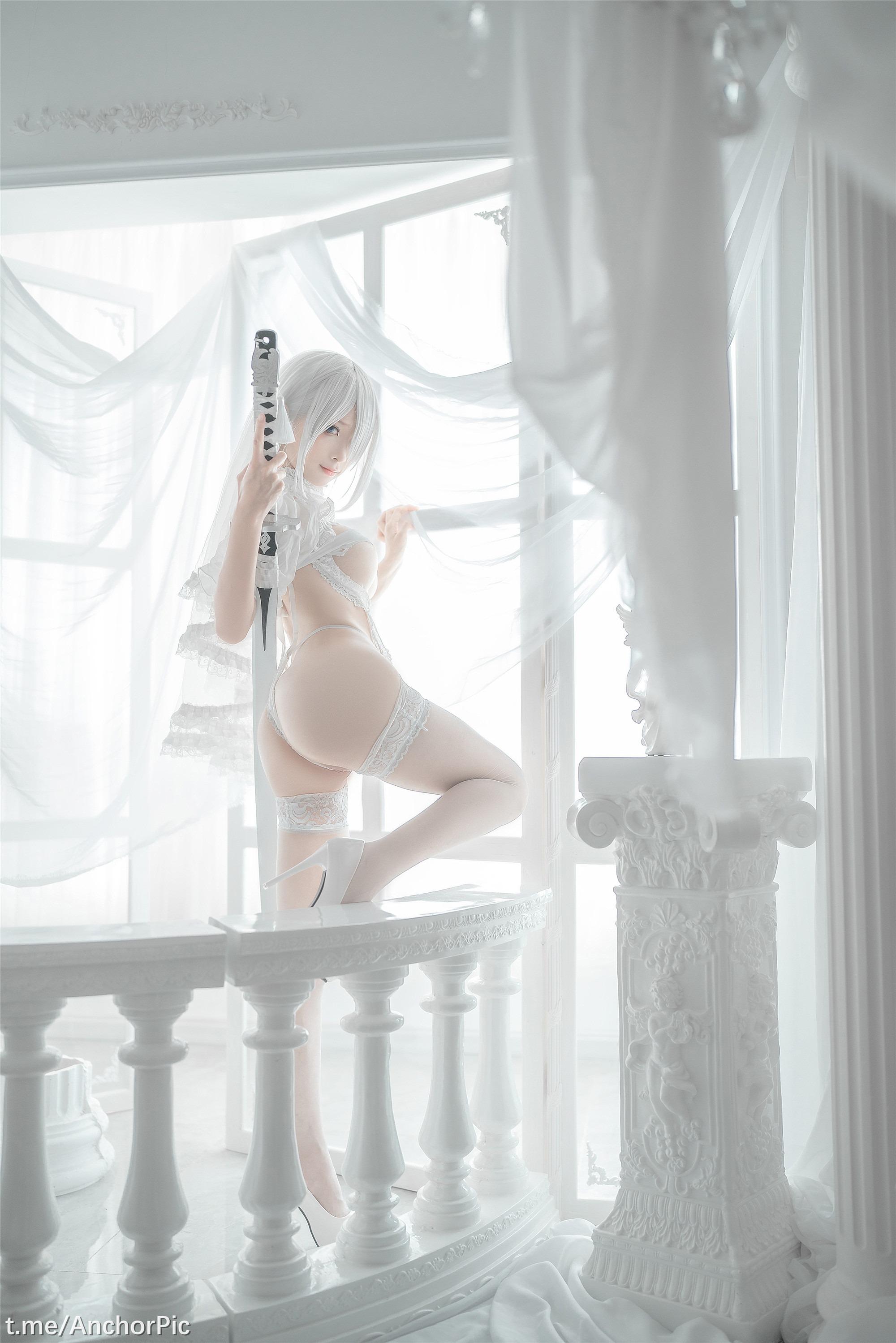 Chun Momo - 2B Áo cưới trắng 60P