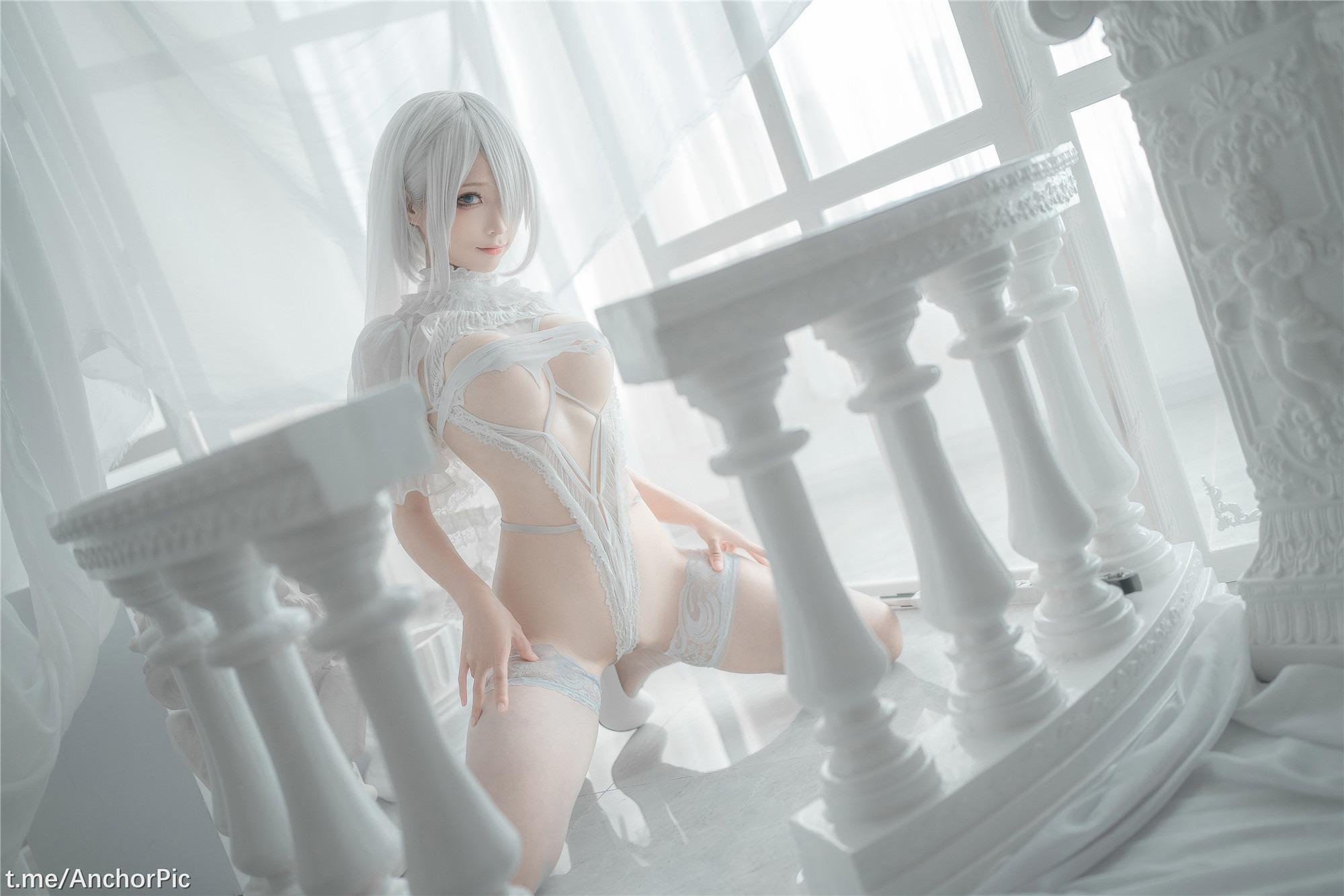 Chun Momo - 2B Áo cưới trắng 60P