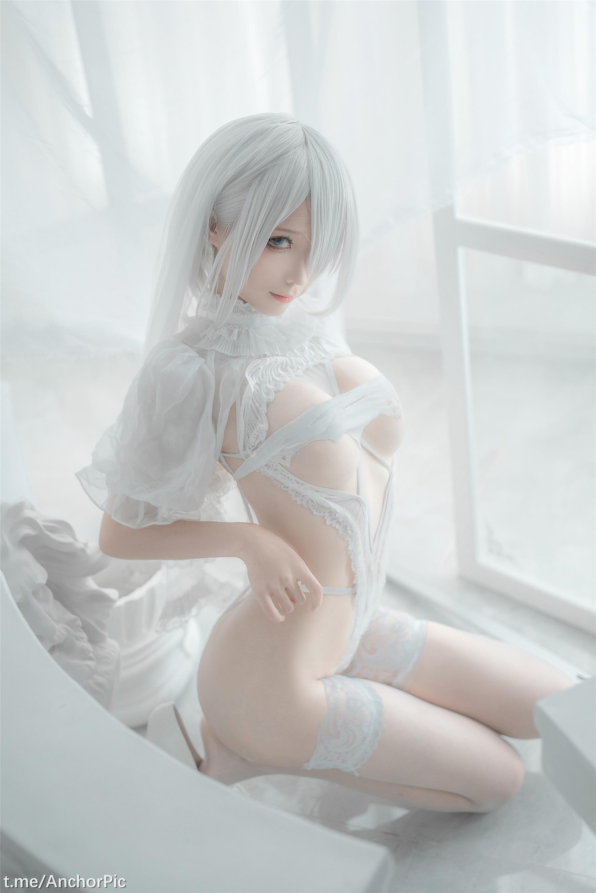 Chun Momo - 2B Áo cưới trắng 60P