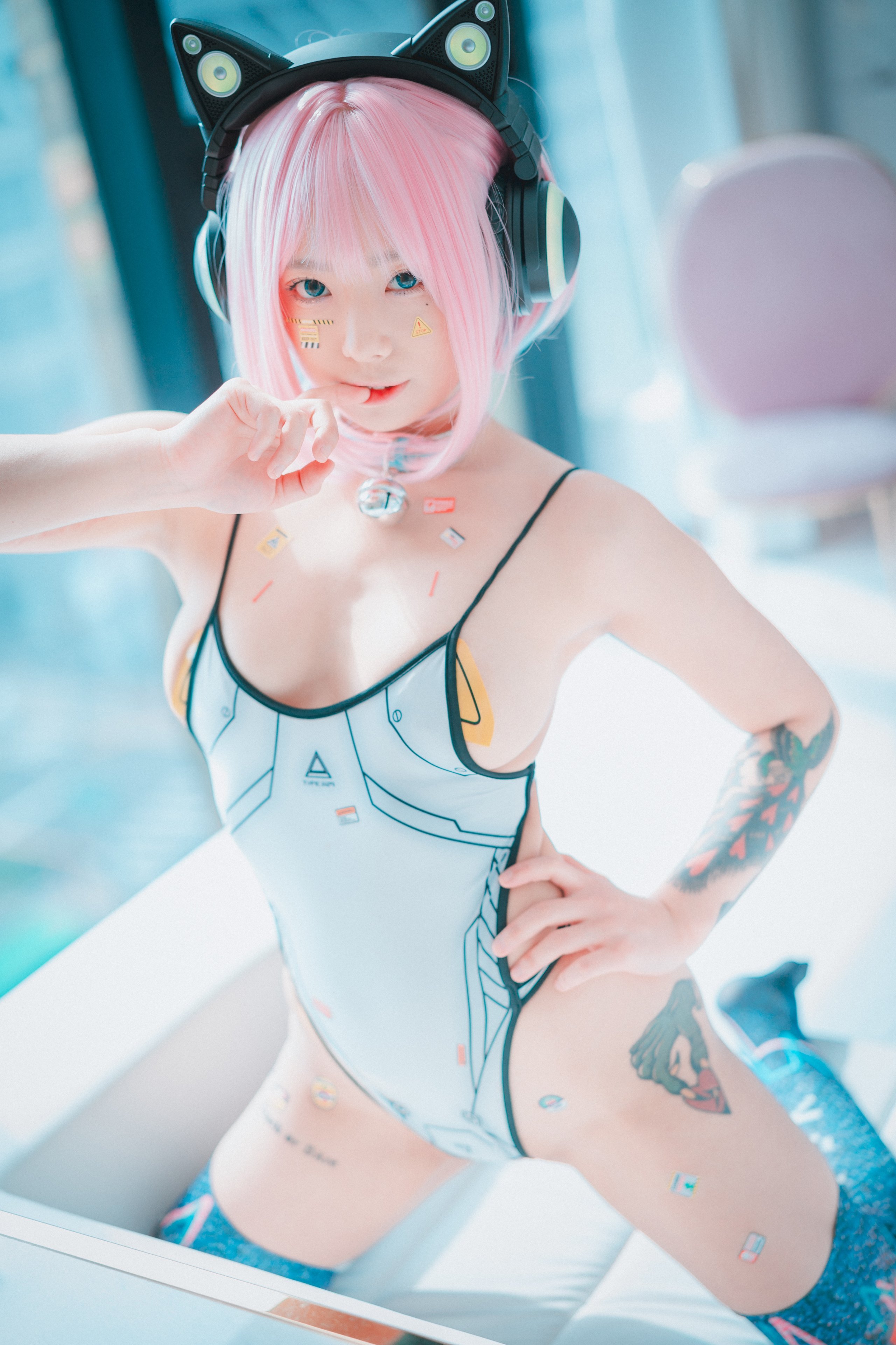 DJAWA Photo - Maruemon (마루에몽) - Caution Girl vs Athletic Girl