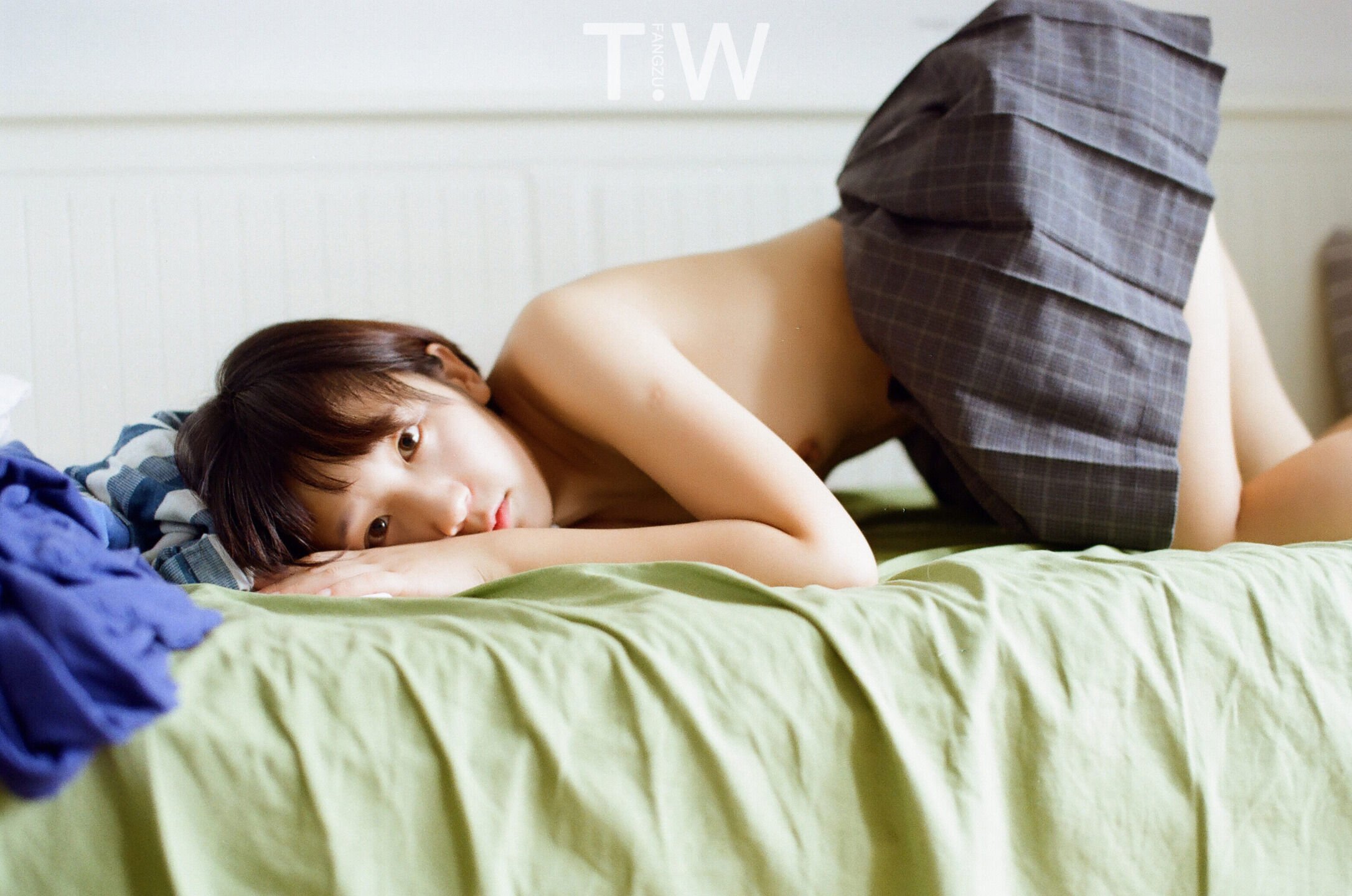 독립 사진작가 TIANWEN（비안도) 작품 - 단발 머리 소녀