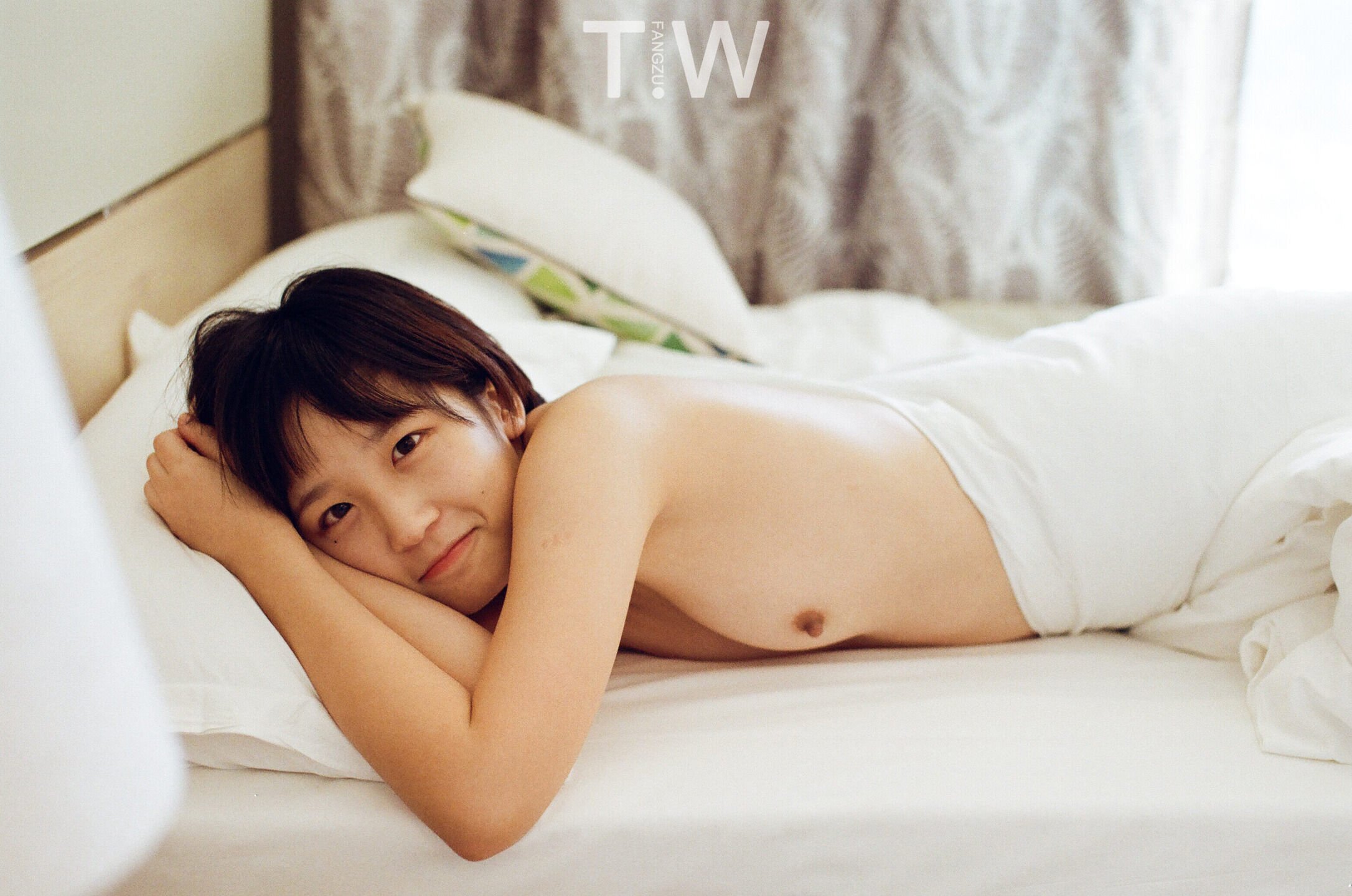 독립 사진작가 TIANWEN（비안도) 작품 - 단발 머리 소녀