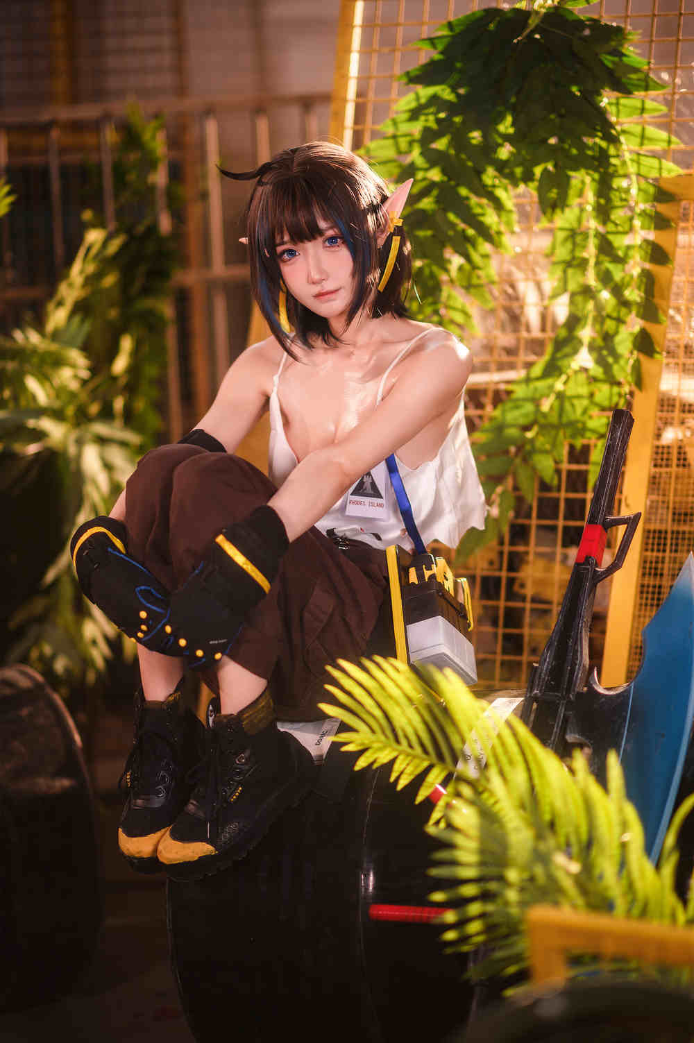 阿包也是兔娘 06月舰长 明日方舟 森蚺