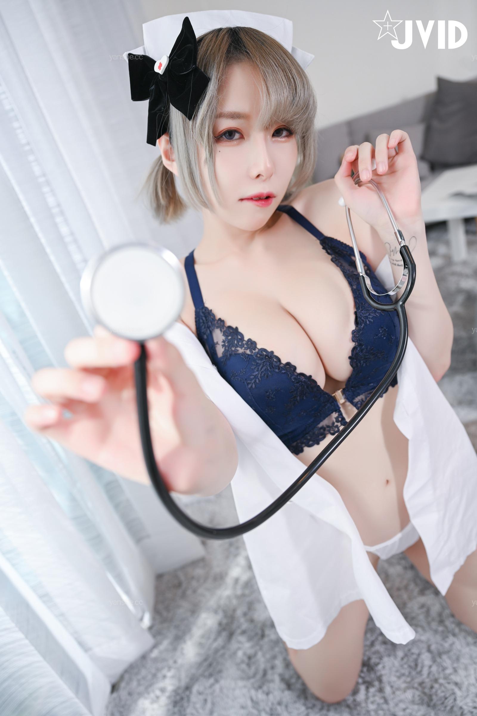 [JVID] 黎菲儿 - 巨乳护士 110P