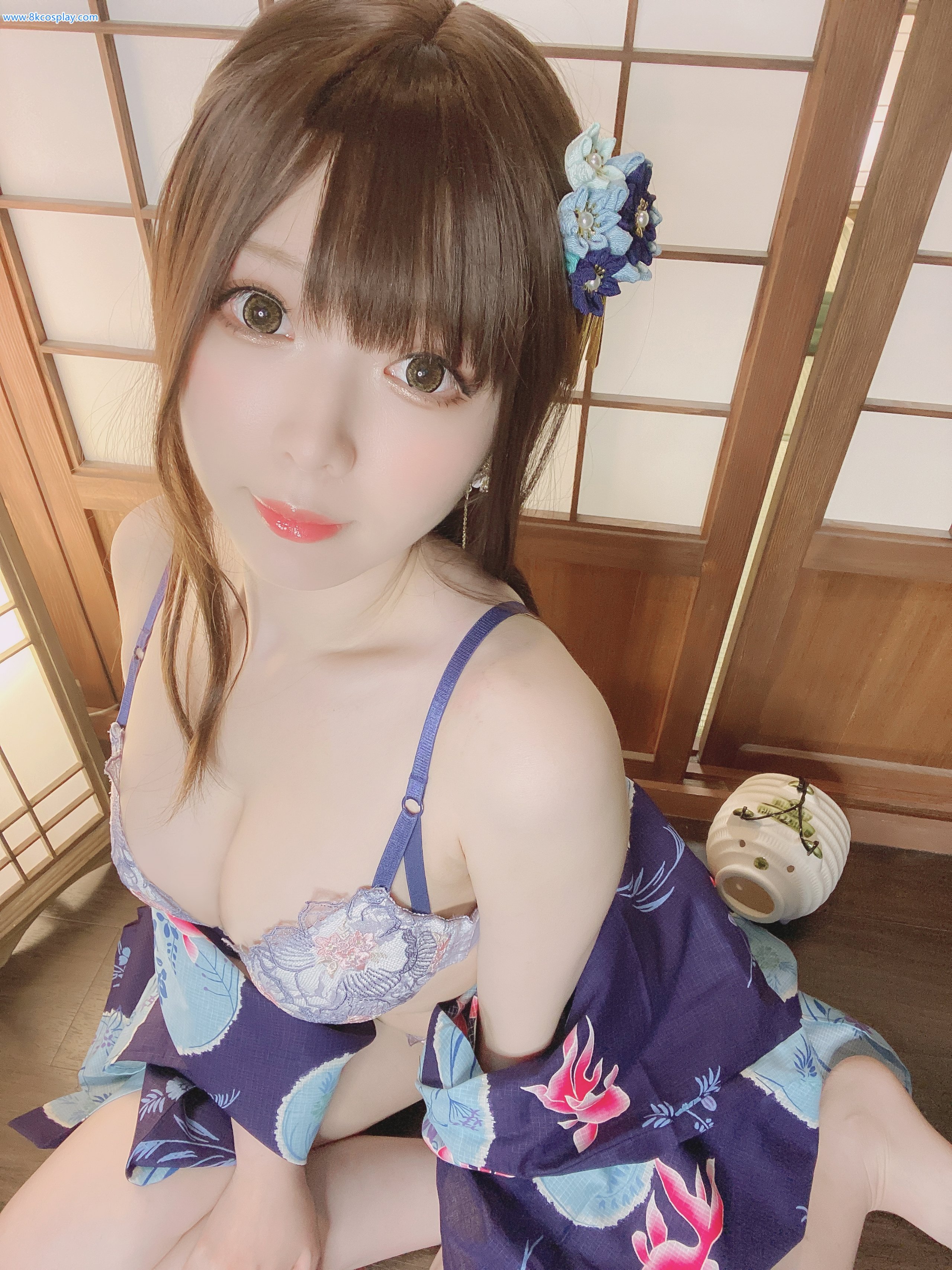 史莫霜月 浴衣