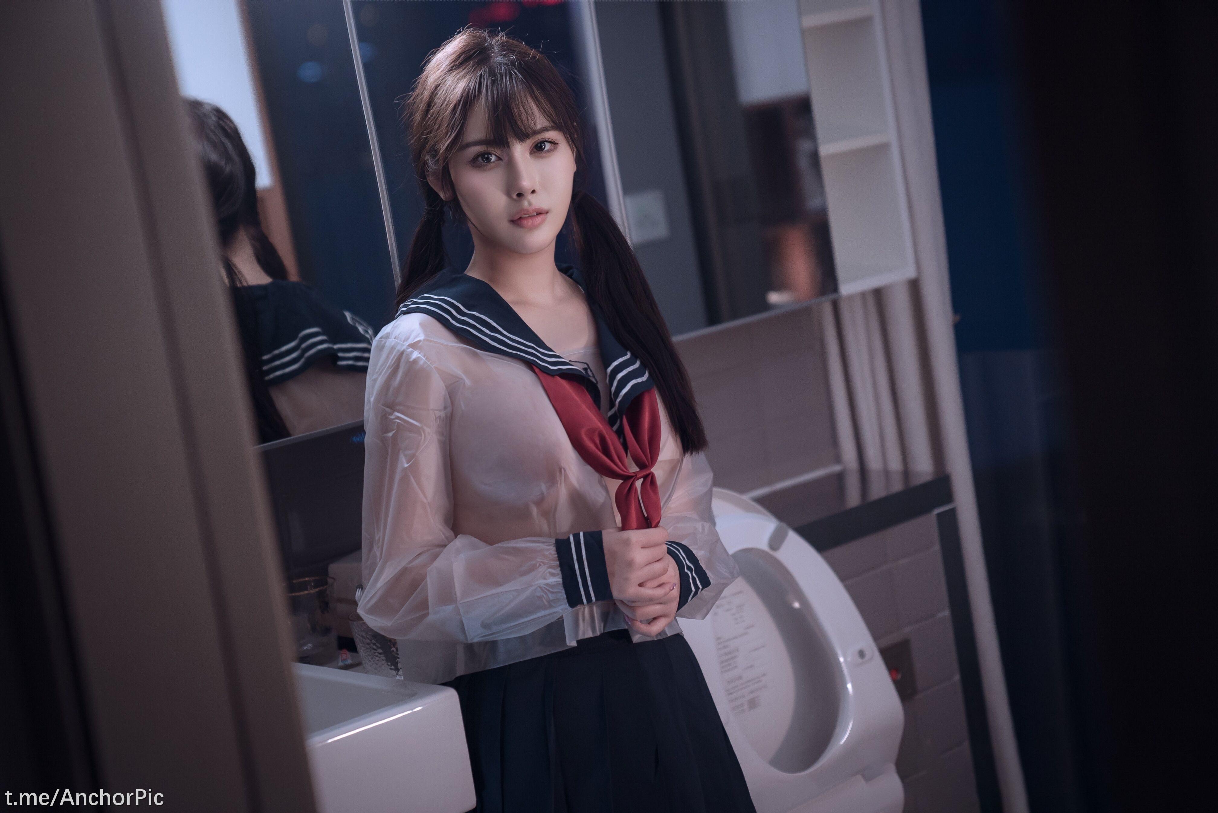 恋恋艾妮 - 汉服&JK 58P