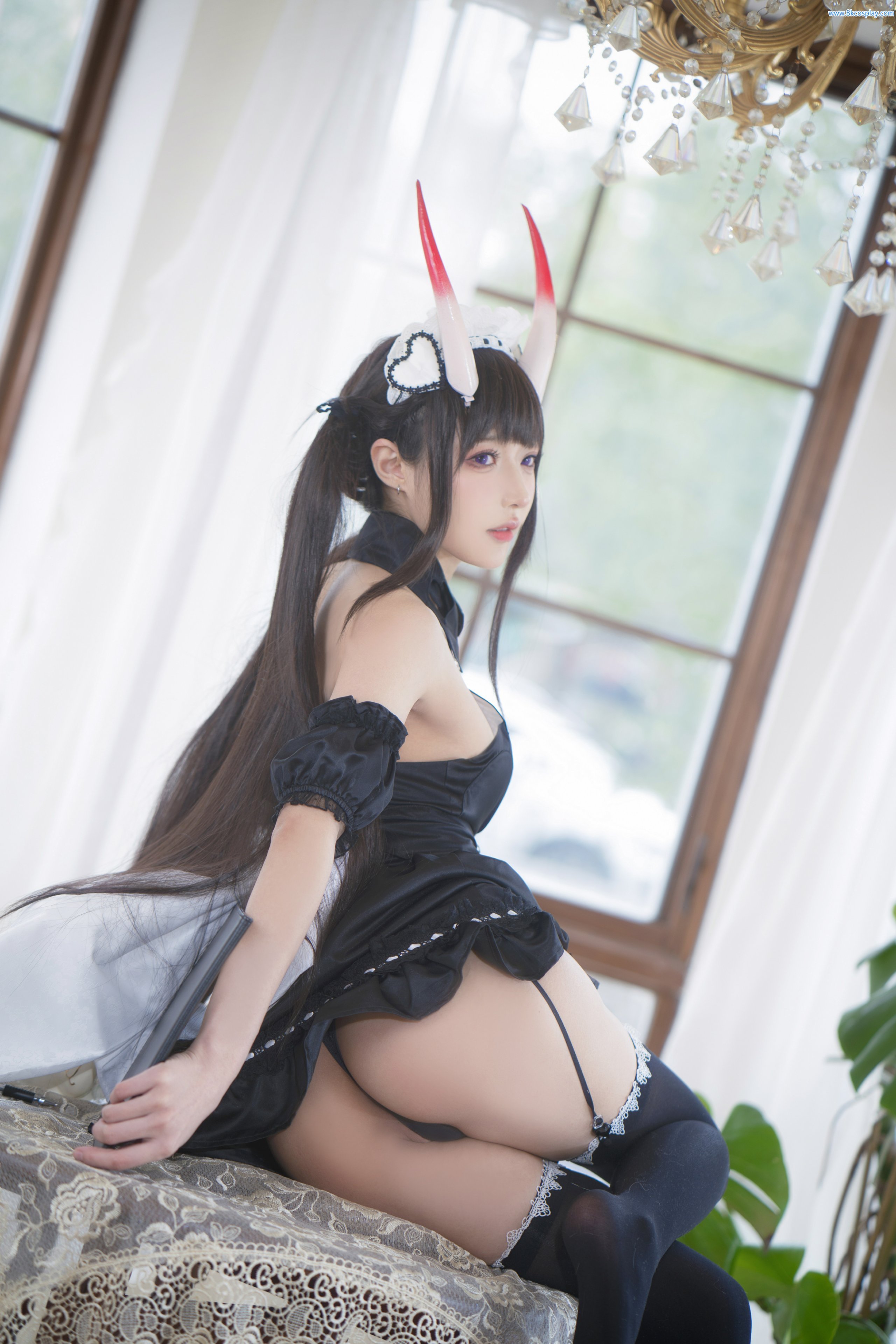 [阿包也是兔娘] 能代女仆 Azur Lane Noshiro Maid