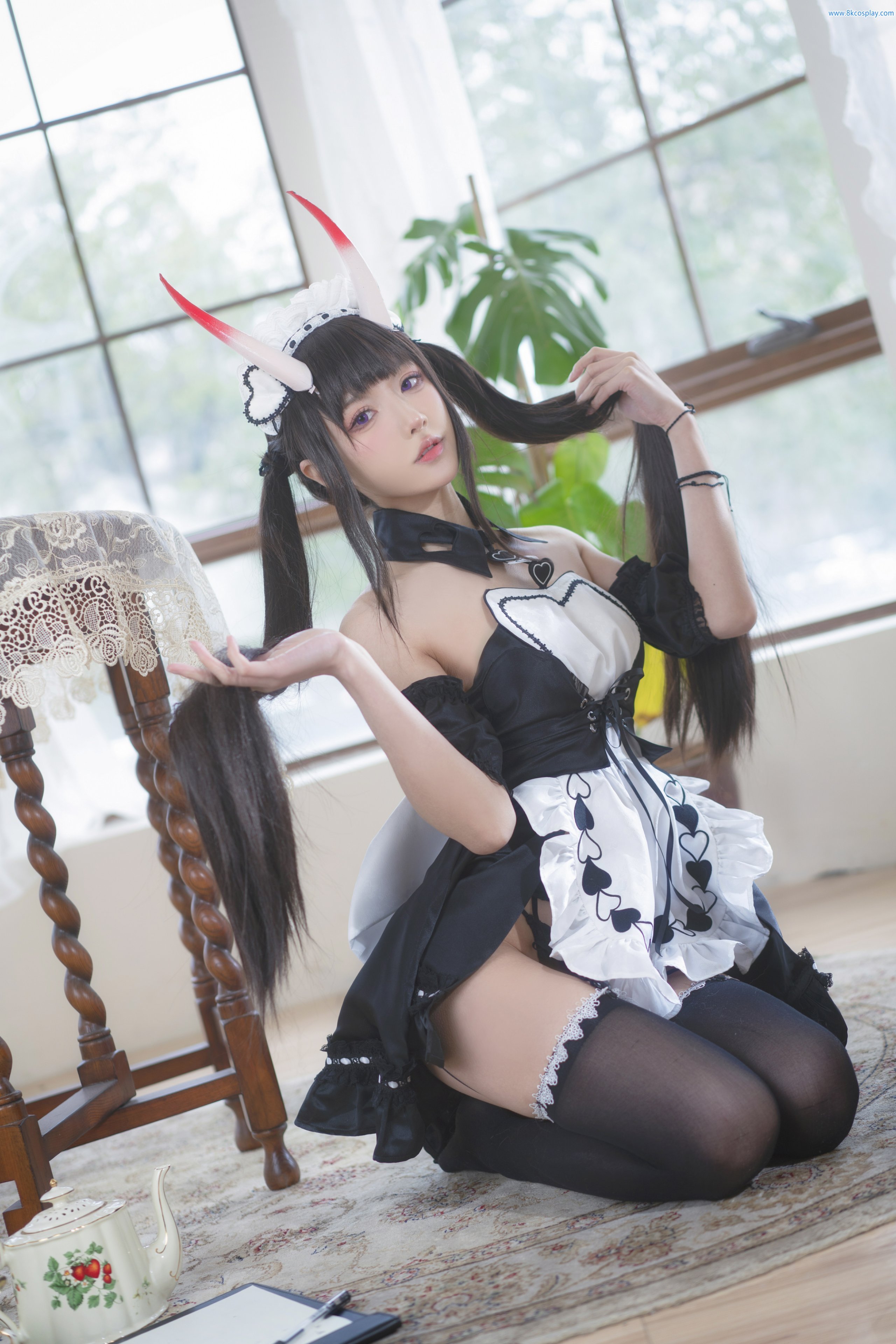 [阿包也是兔娘] 能代女仆 Azur Lane Noshiro Maid