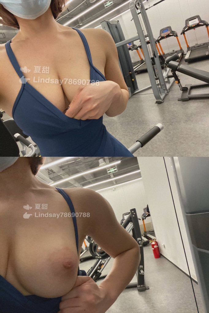 国版卡戴珊！推特抖音网红撸铁健身女王（夏甜）下海不雅自拍流出露出裸体健身裸舞身材无敌