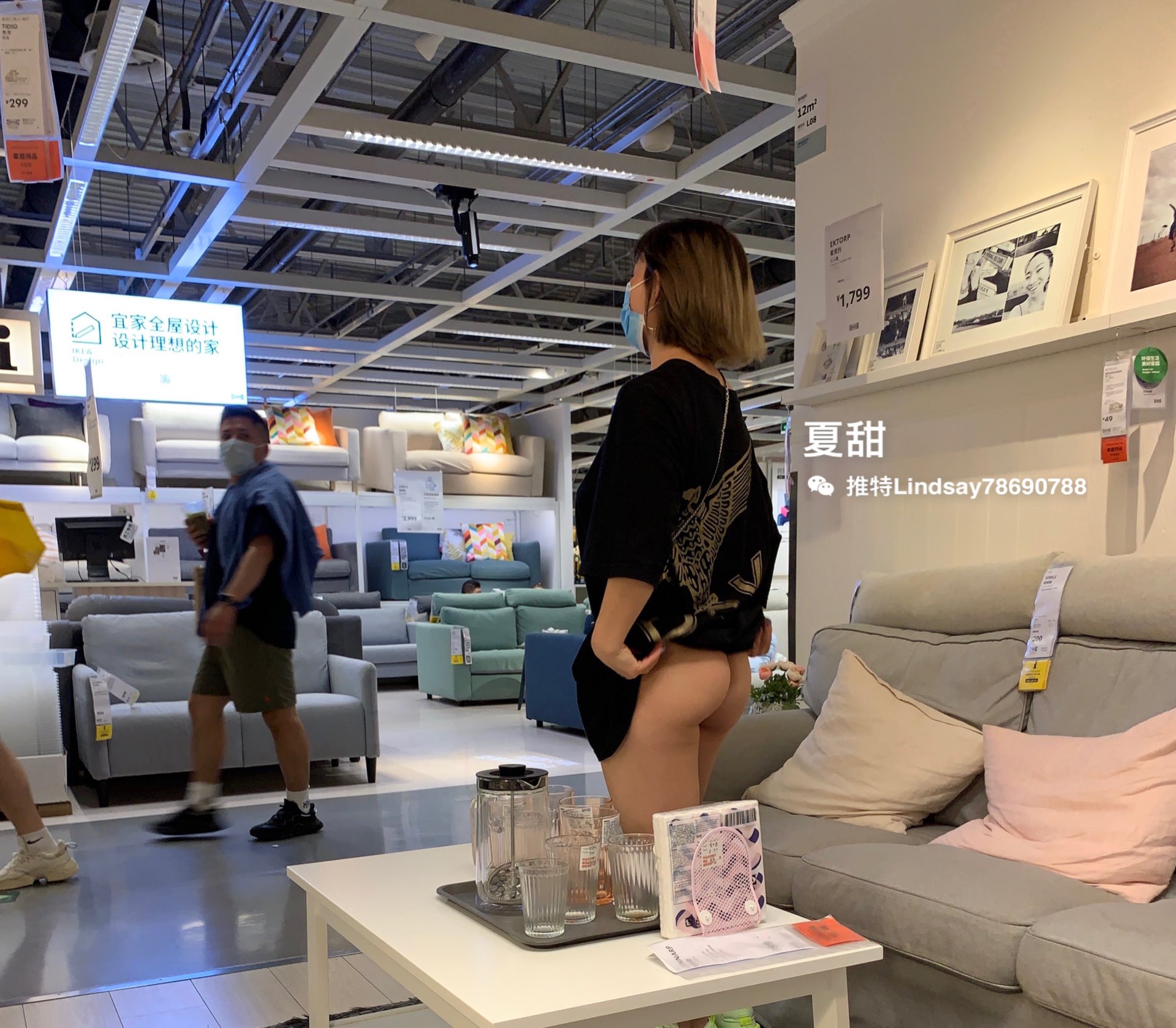 国版卡戴珊！推特抖音网红撸铁健身女王（夏甜）下海不雅自拍流出露出裸体健身裸舞身材无敌