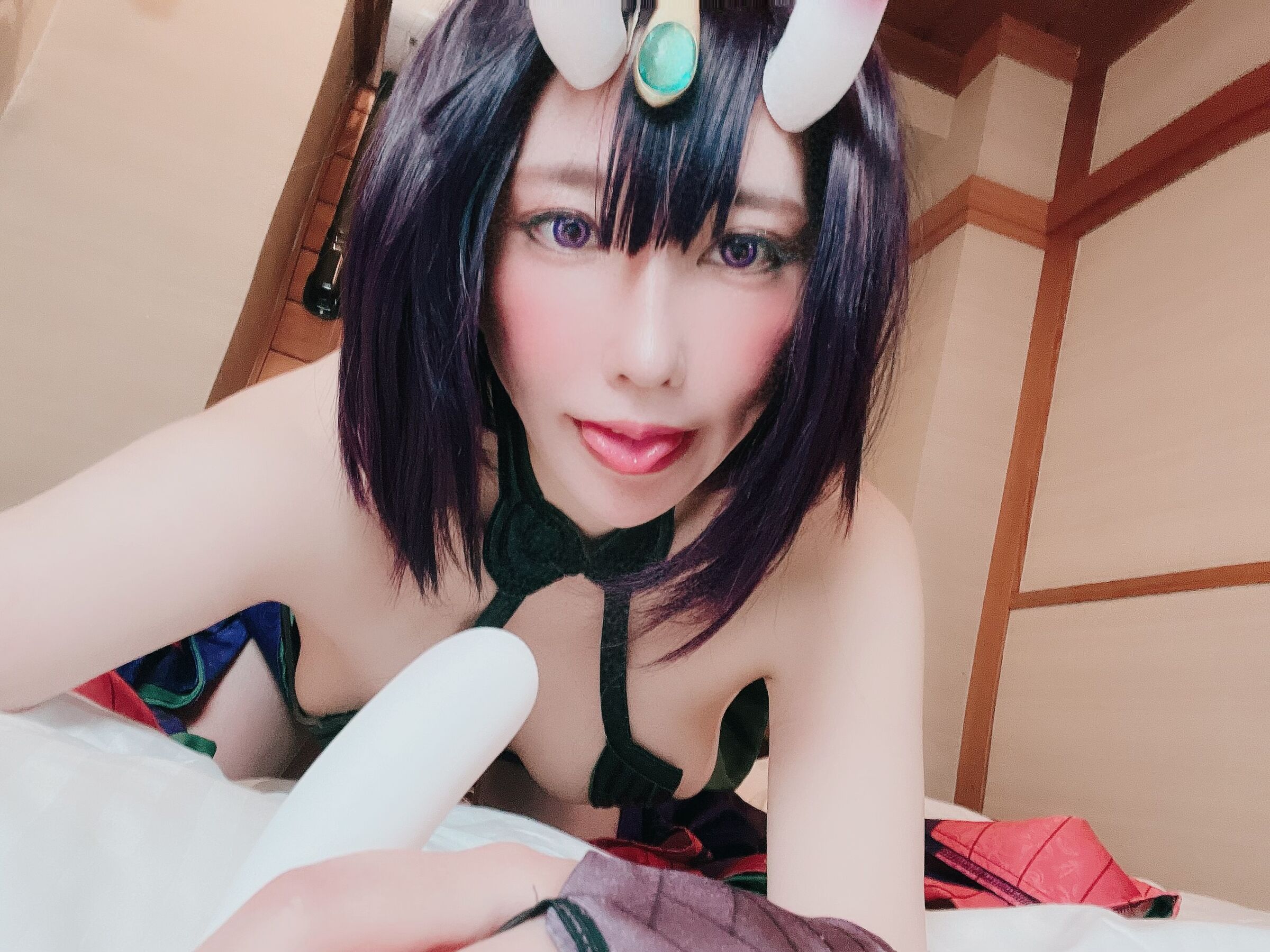 Ringo Mitsuki] コミケ、コスホリ還有3日！夏天的全新色情酒吞童子未收錄剪輯♥