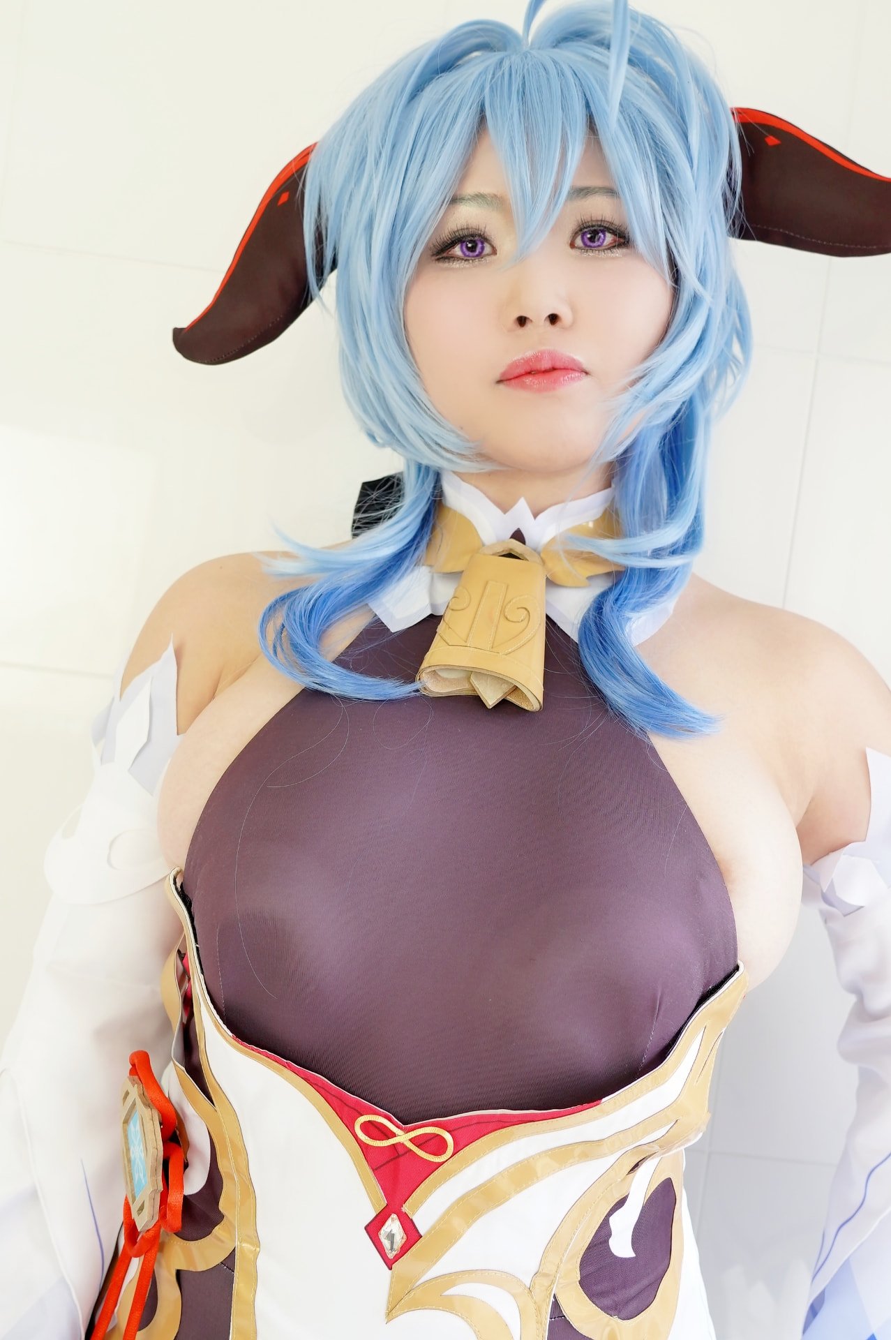SAD-131] [Byakuan Do] H Cup Busty Violation! Over-a-Meter Tall Big-Breasted Cosplayer Bondage Training Threesome Hara〇Amai〇