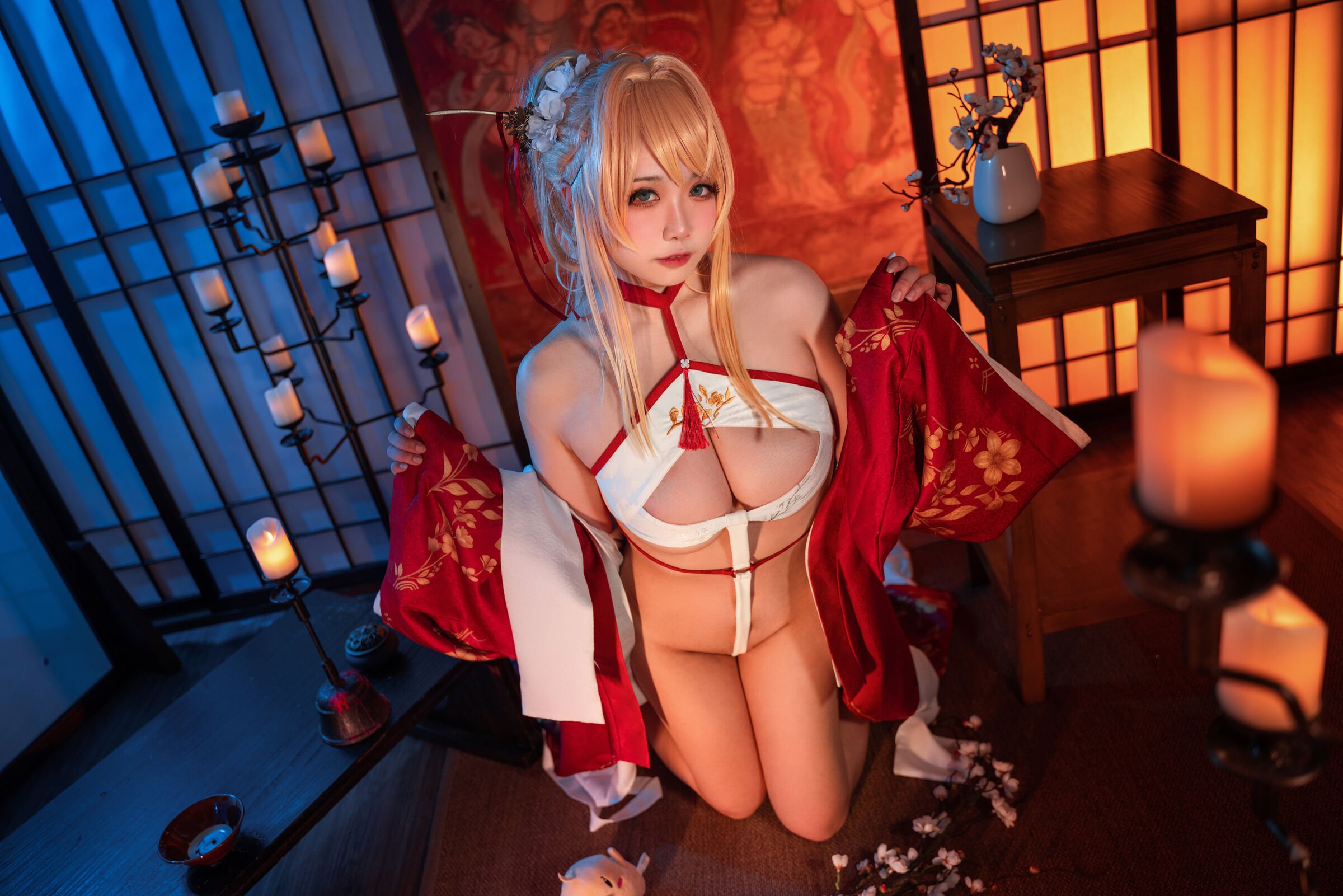 Trinh Tử Mật Đào - Azur Lane Mừng Xuân Vinh Quang [33P