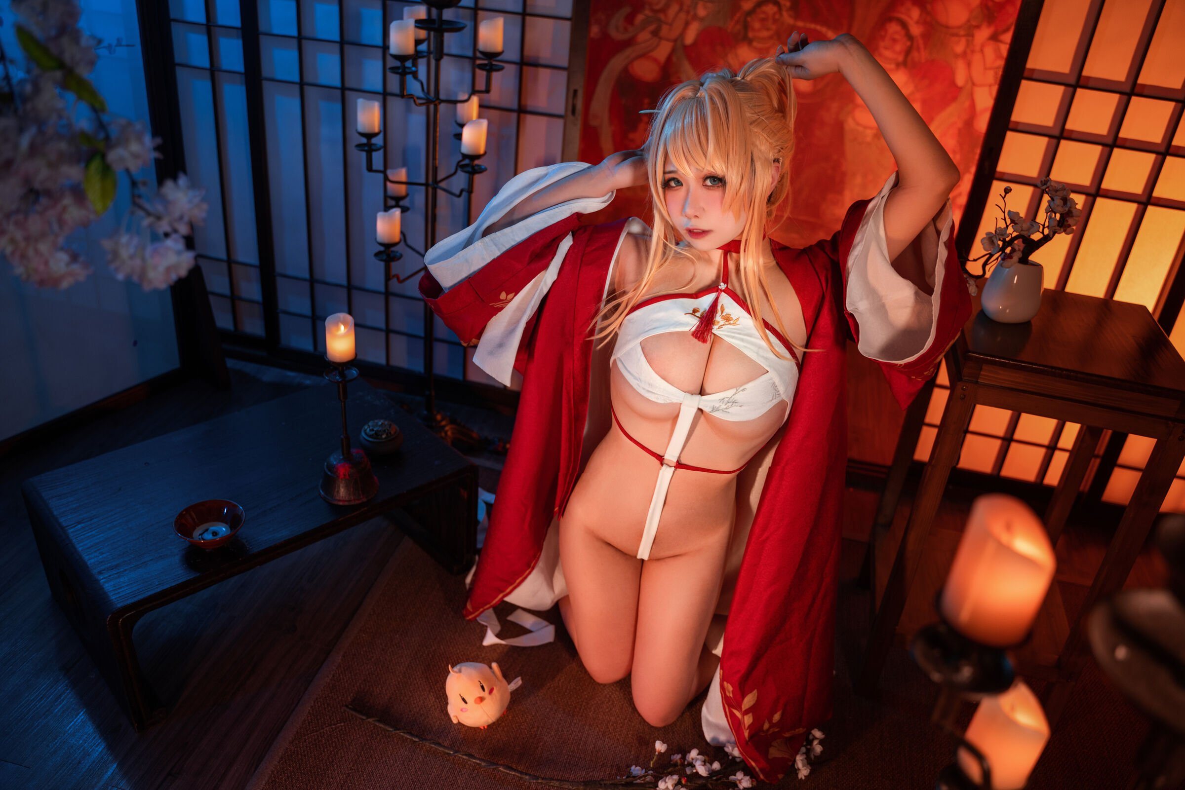 Trinh Tử Mật Đào - Azur Lane Mừng Xuân Vinh Quang [33P