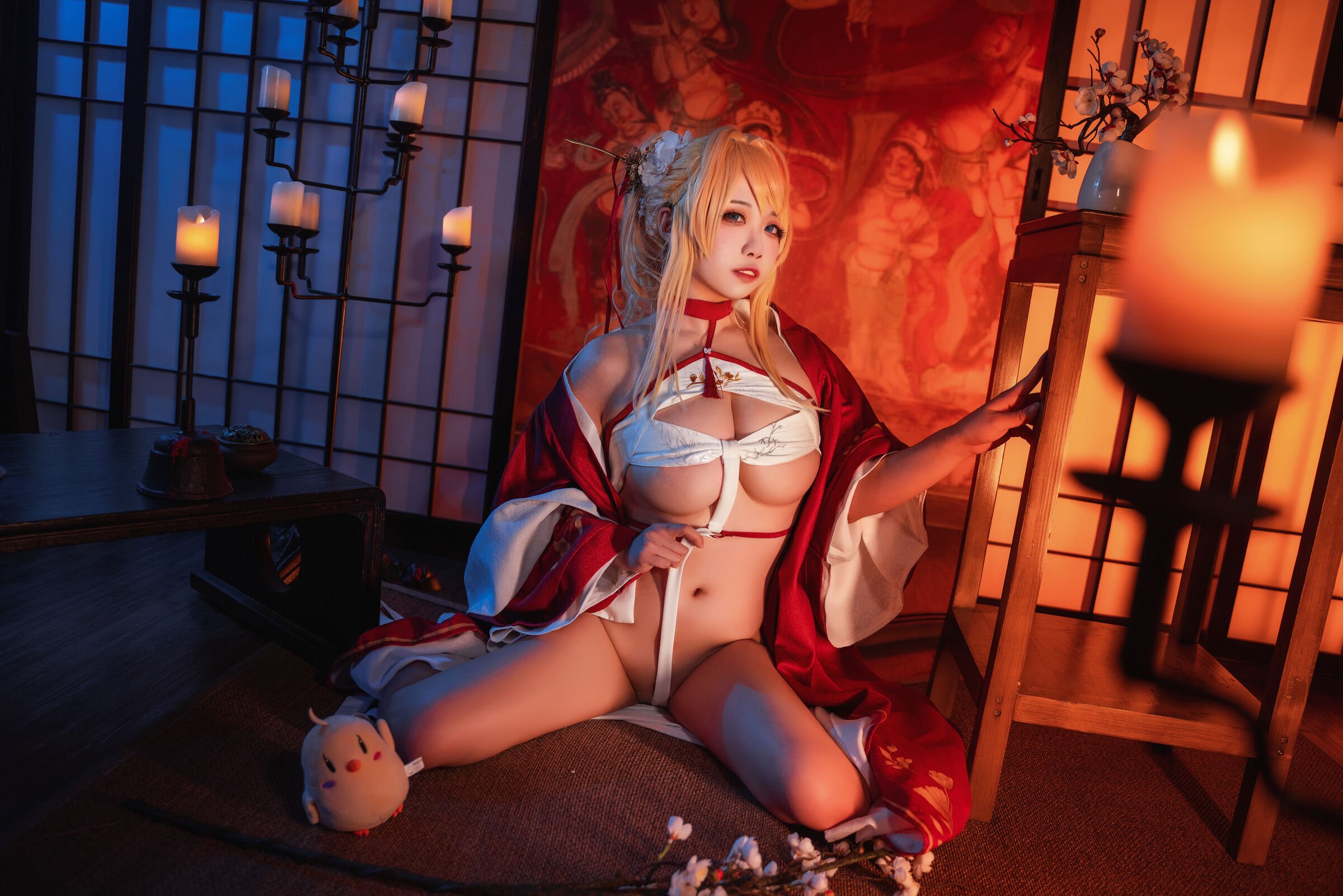Trinh Tử Mật Đào - Azur Lane Mừng Xuân Vinh Quang [33P