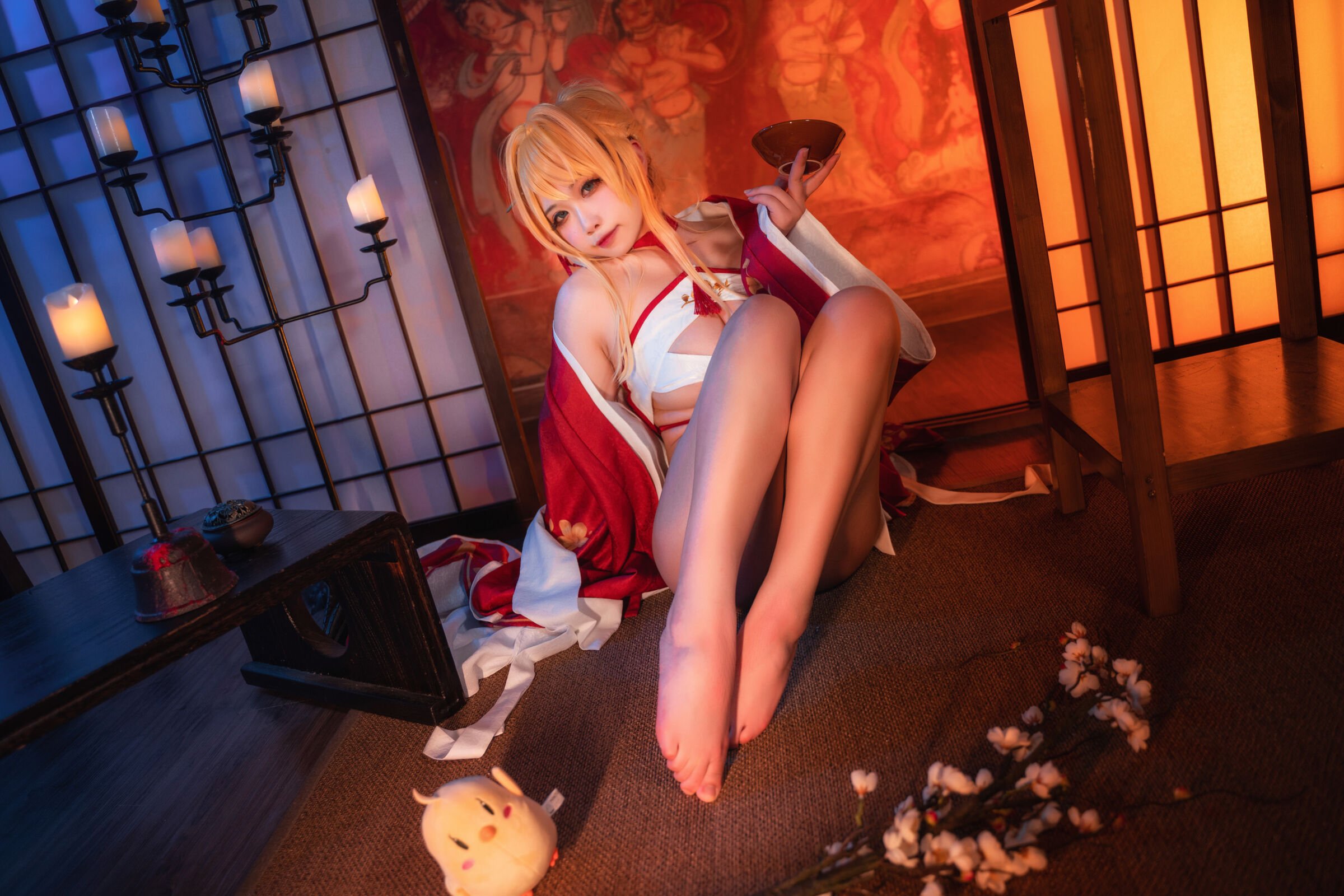 Trinh Tử Mật Đào - Azur Lane Mừng Xuân Vinh Quang [33P