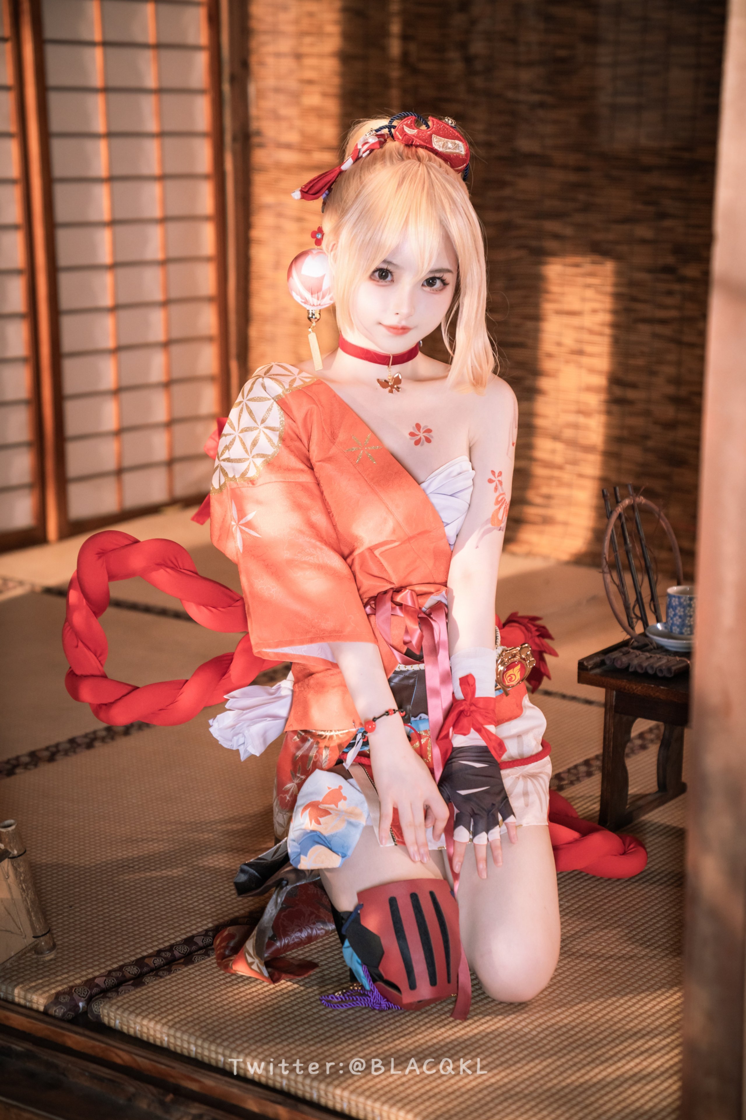 白莉はチョコレートを食べるのが好き] 宵宮