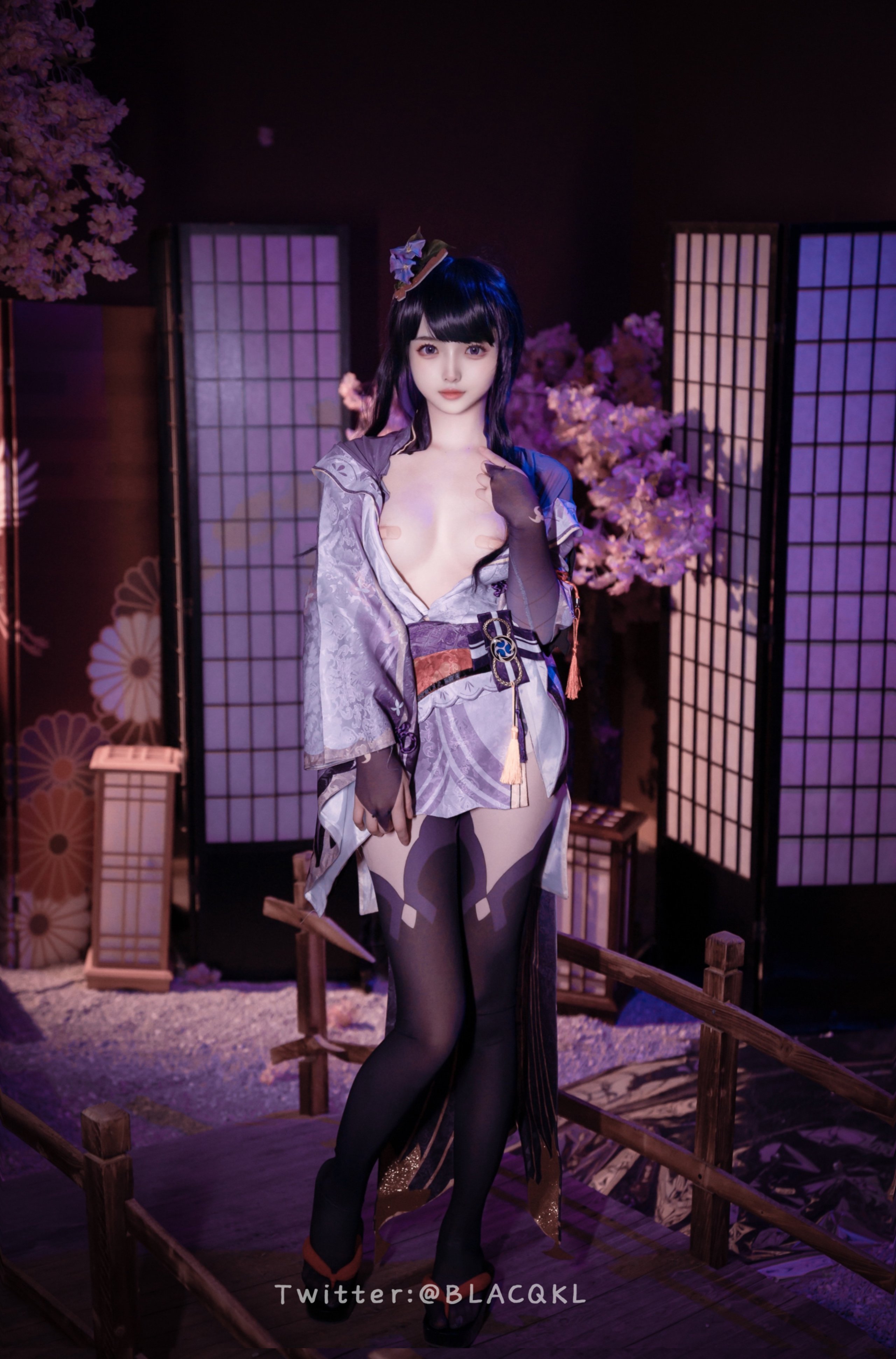 白莉がチョコレートを食べるのが好き] 雷電将軍