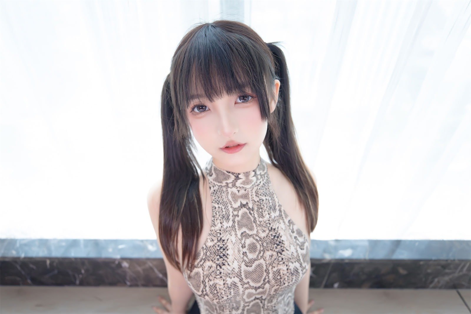 神楽坂真冬 - 蟒纹旗袍