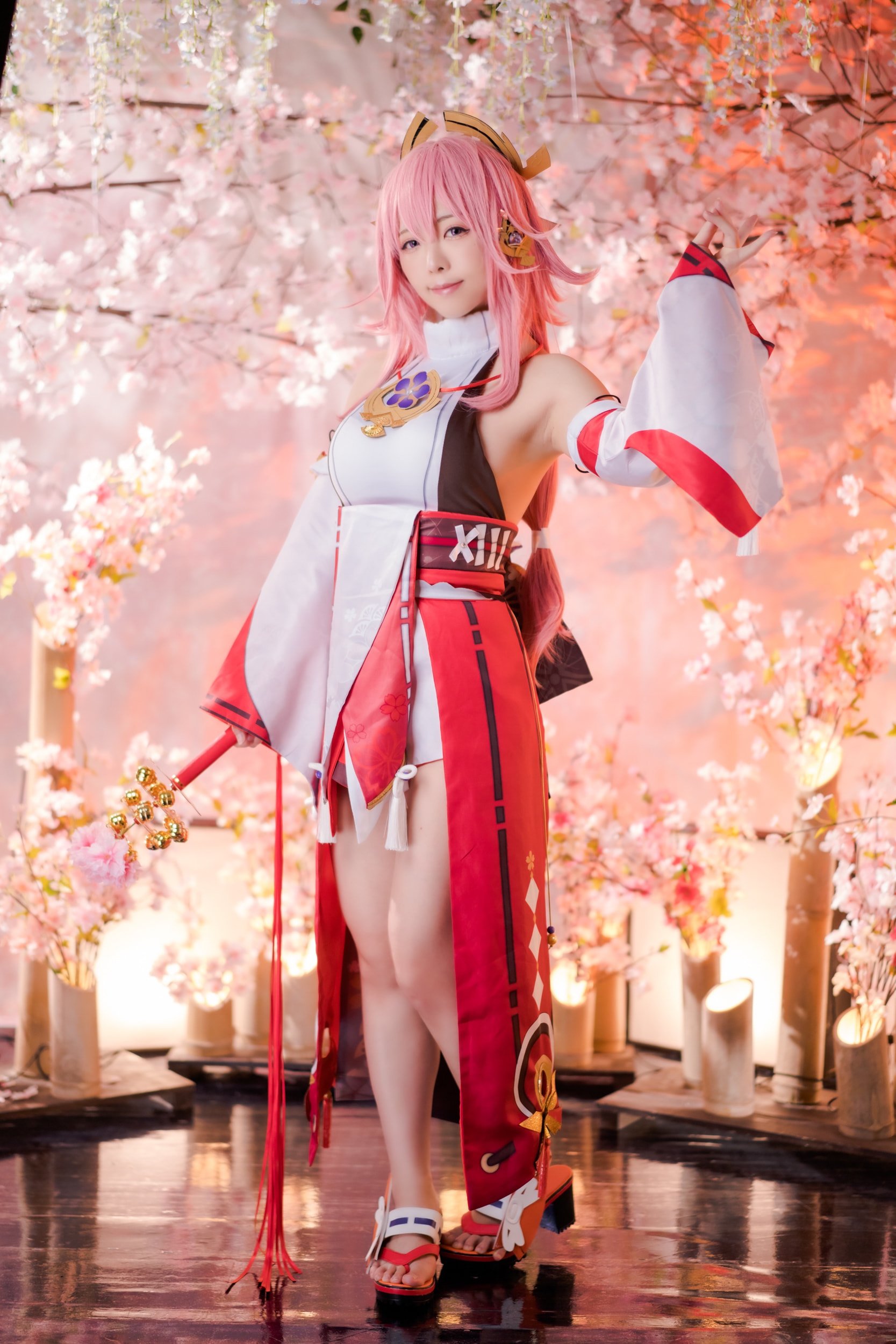 [ワルキューレ (りずな)] 八重桜 (原神)