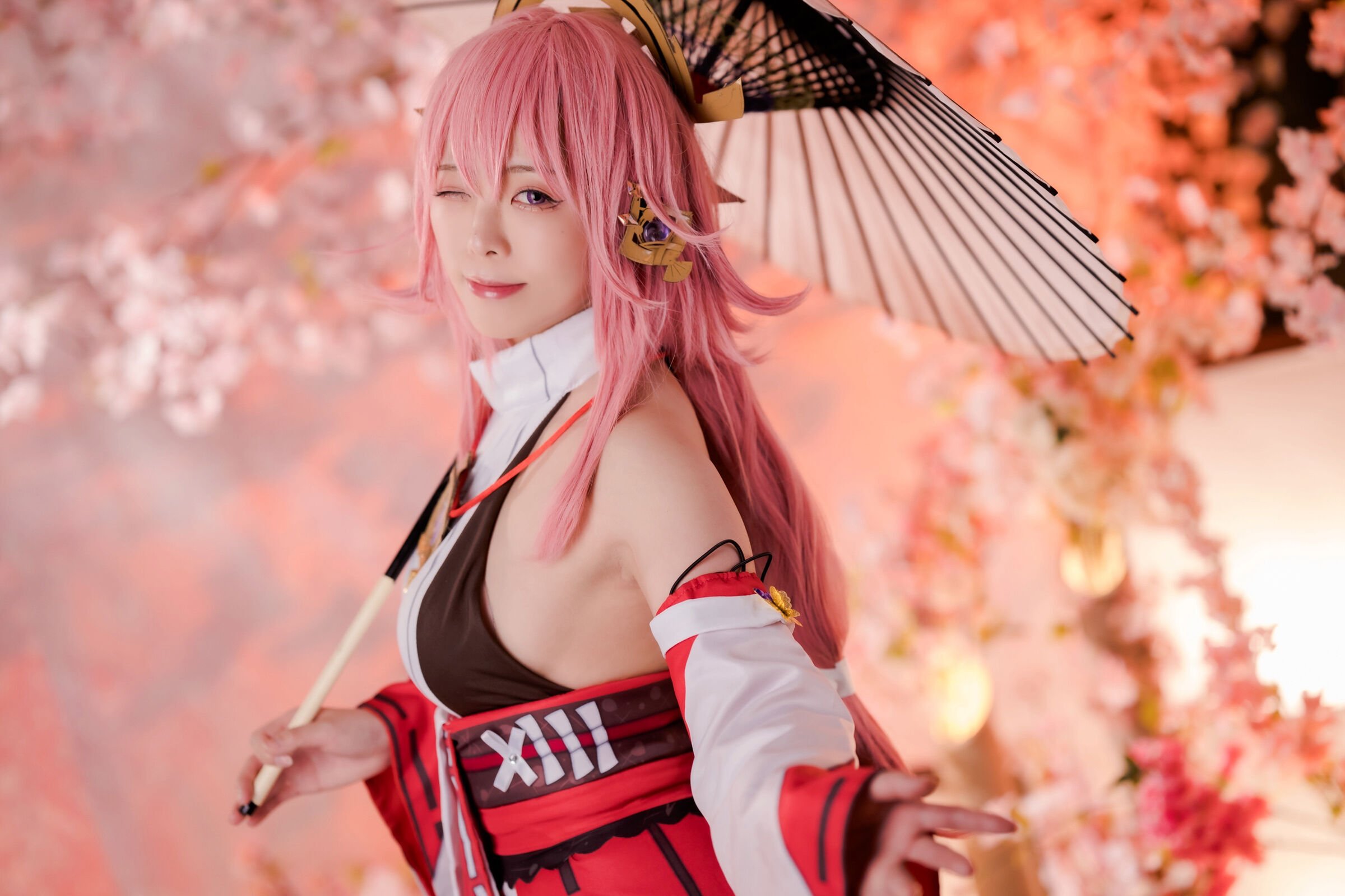 [ワルキューレ (りずな)] 八重桜 (原神)