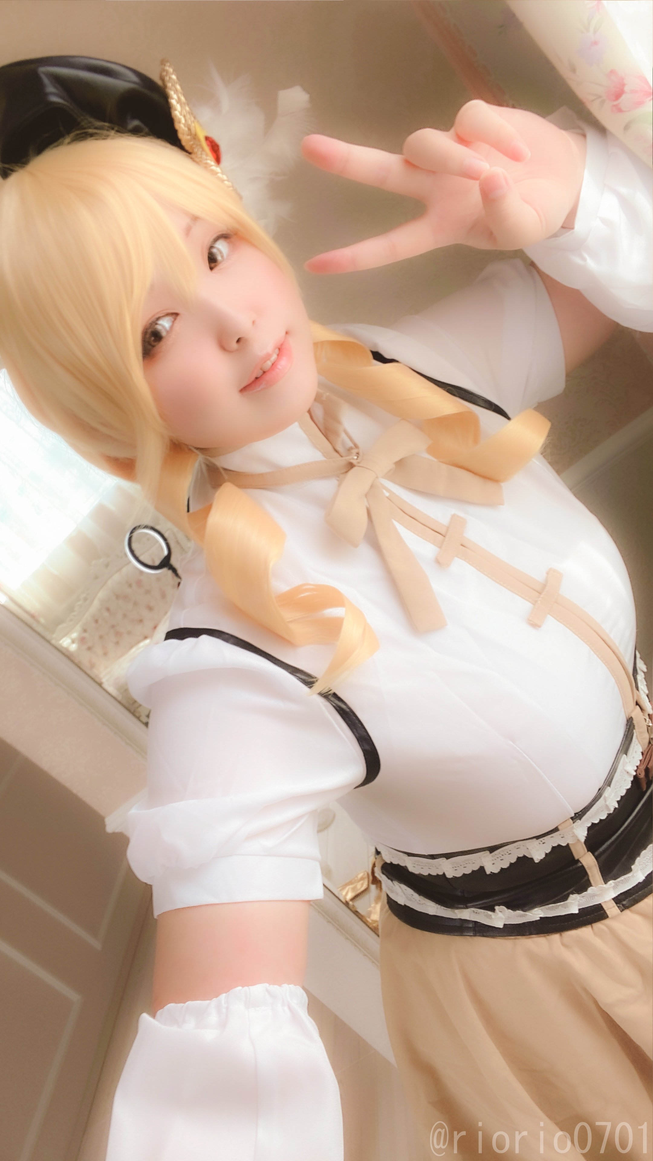 ★魔法少女マミの剃毛潮吹きパイパンオナニー★