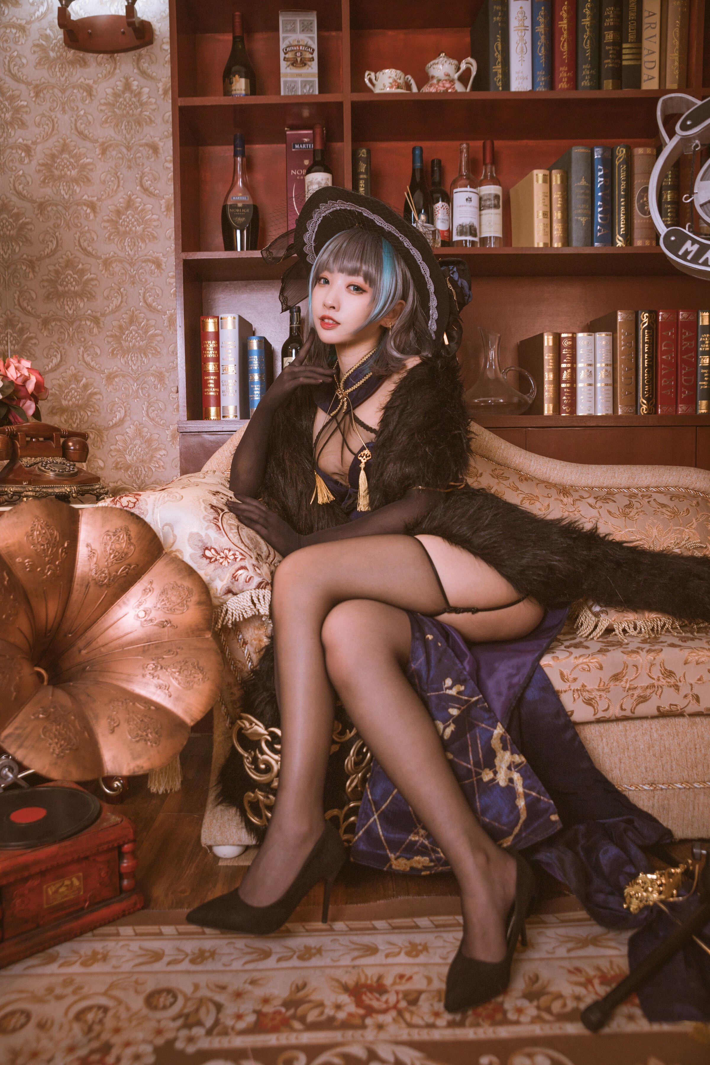 Miyamoto Sakura (Miyamoto Sakura Sakura Mochi) - Cheshire Qipao Brilliant Music Cait Sith